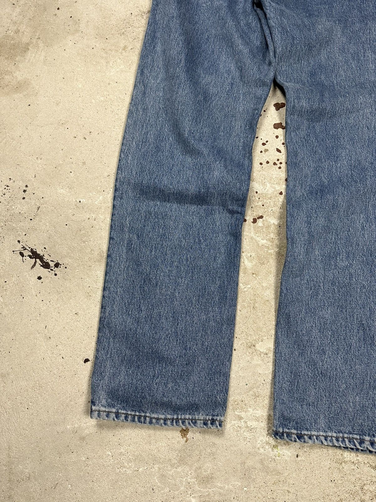 Levi's × Vintage Vintage 1993 Levi’s 501 Blue Denim Pants Jeans France Size US 33 - 11 Thumbnail