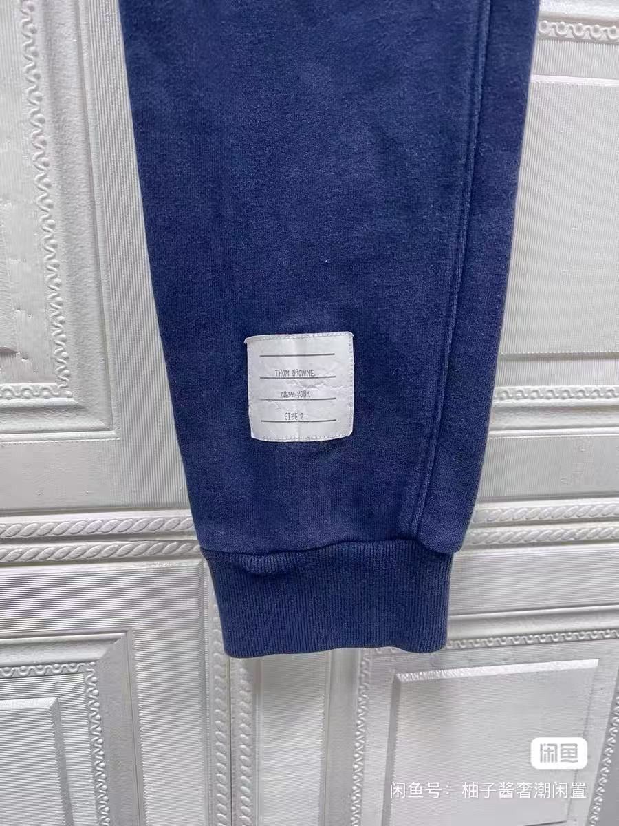 Thom Browne Thom Browne Men's Casual Pants in Deep Blue . Size US 30 / EU 46 - 5 Thumbnail