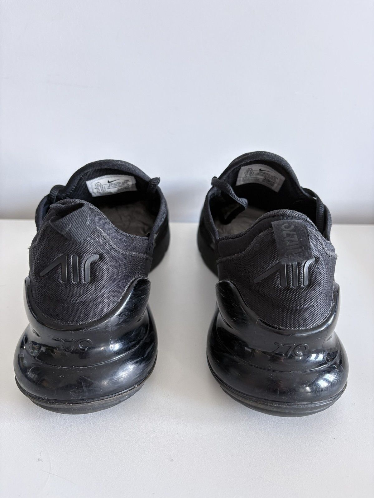 Nike Nike Air Max 270 black men's sneakers size 44.5 Size US 11.5 / EU 44-45 - 4 Thumbnail