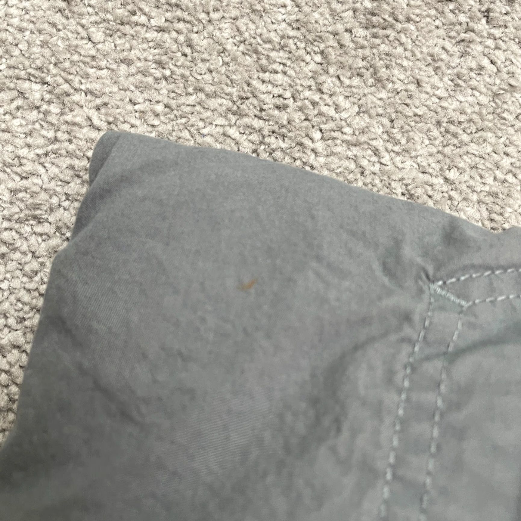 Vintage Columbia Chino Shorts Mens 38x8 Gray Pockets 100% Cotton Casual Outdoor Fishing Size US 38 / EU 54 - 5 Thumbnail