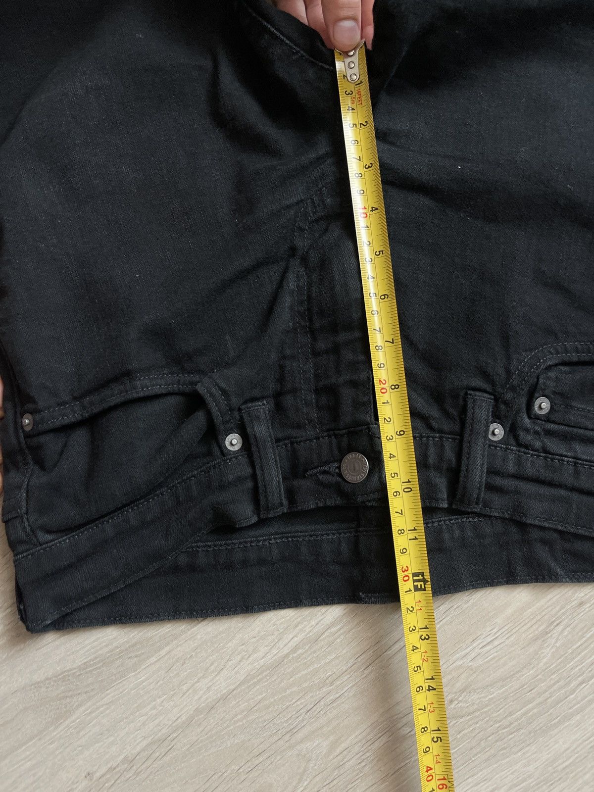 Levi's Levis 511 jeans black denim mens W32 Size US 32 / EU 48 - 12 Thumbnail