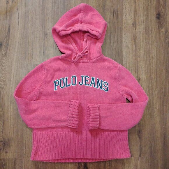 Polo Ralph Lauren Vintage Polo Jeans Ralph Lauren Hoodie Sweater Sweatshirt Size M / US 6-8 / IT 42-44 - 2 Thumbnail