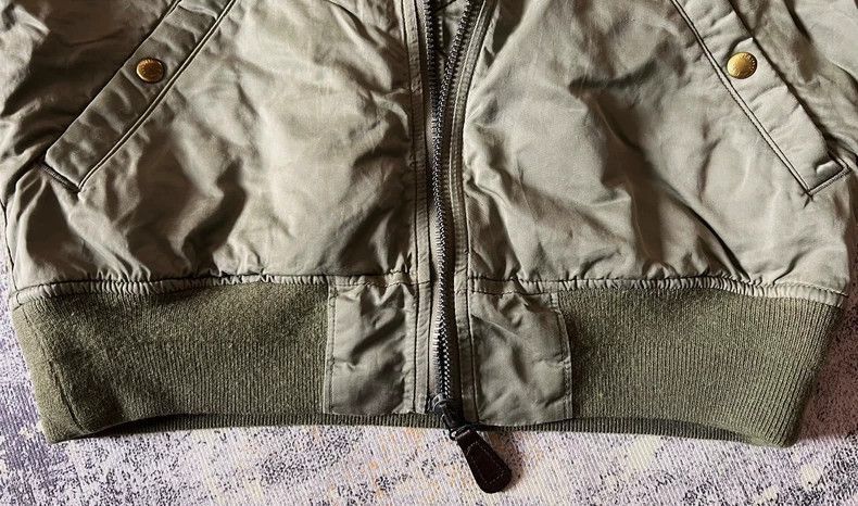 Visvim Visvim Thorson Jkt MA1 16 Mud dyed jacket MA1 Bomber jacket Size US S / EU 44-46 / 1 - 6 Thumbnail