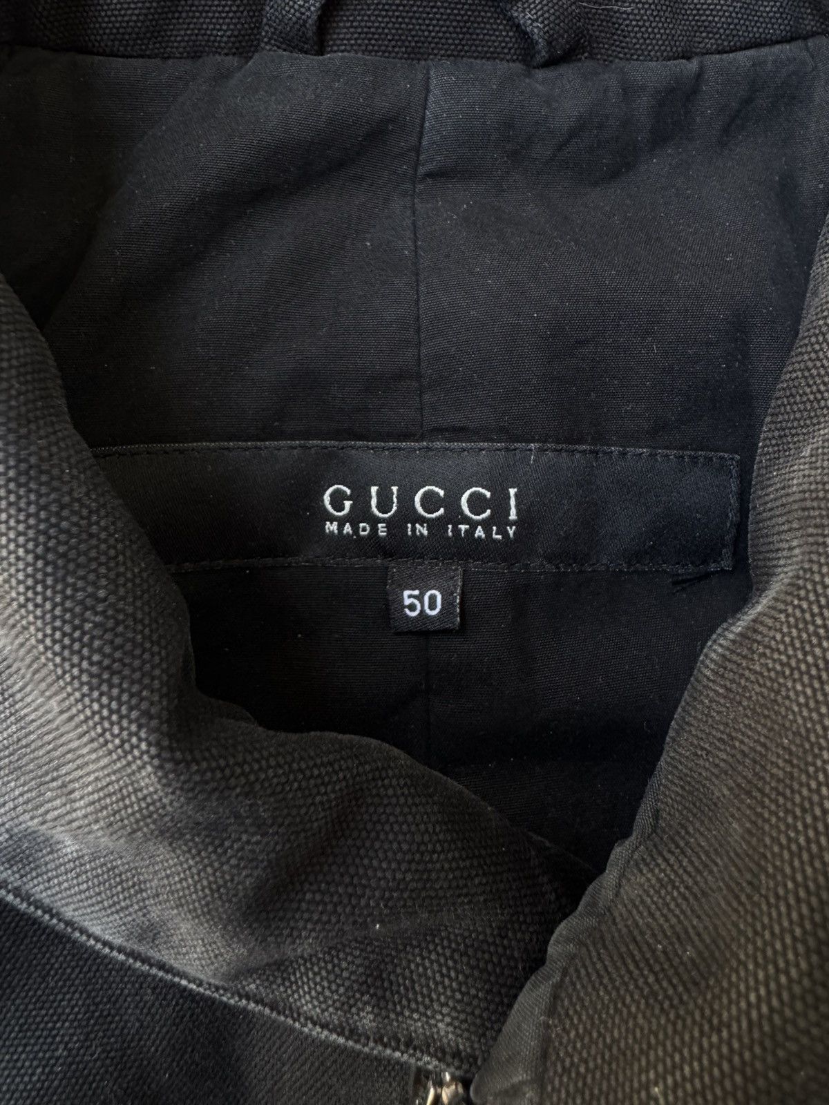 Gucci Gucci Tom Ford AW01 Canvas Cotton Deck Jacket Size US M / EU 48-50 / 2 - 11 Thumbnail