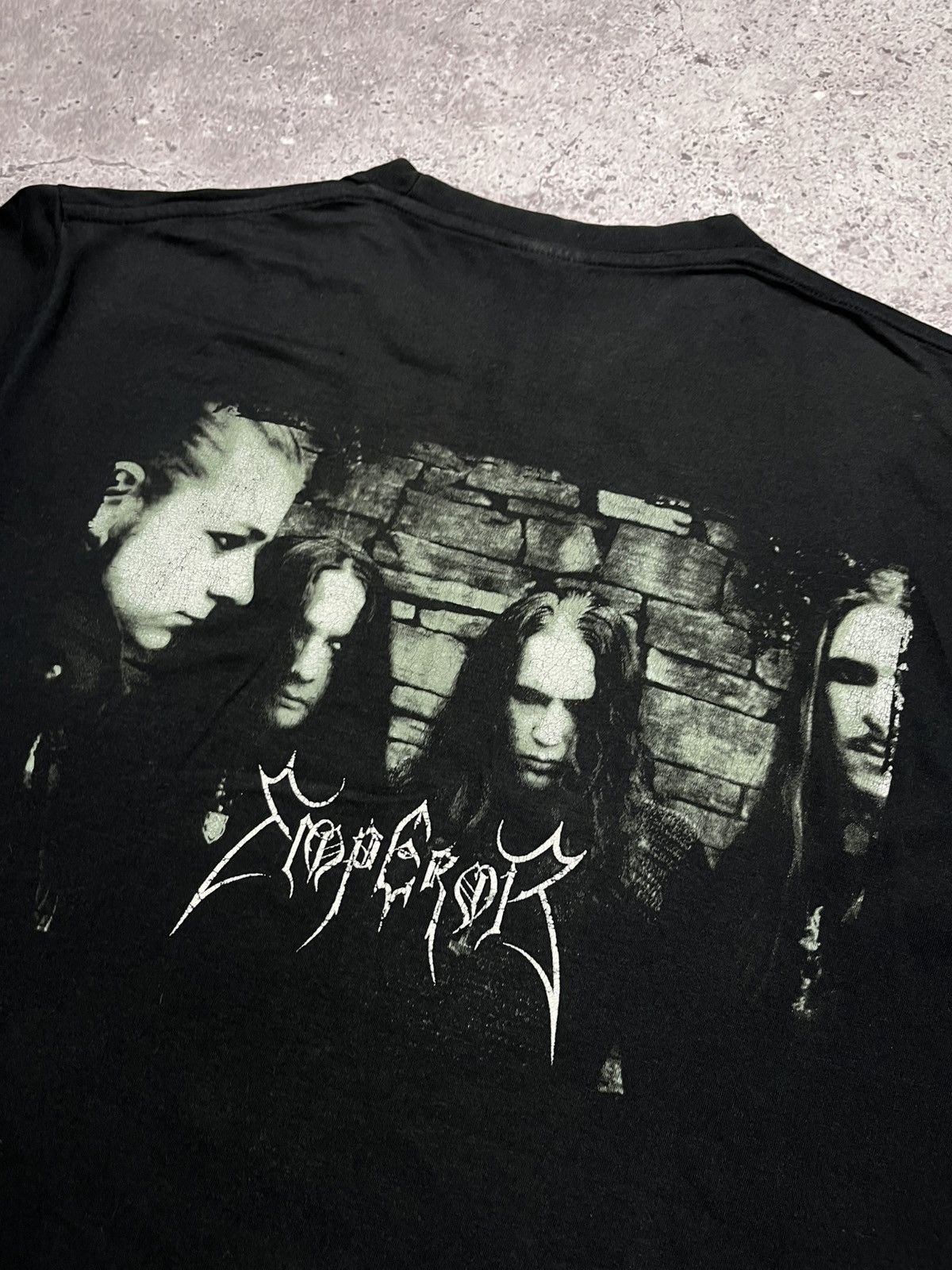 Band Tees Vintage 1990's EMPEROR "Anthems to the Welkin at Dusk Tshirt Size US L / EU 52-54 / 3 - 17 Thumbnail