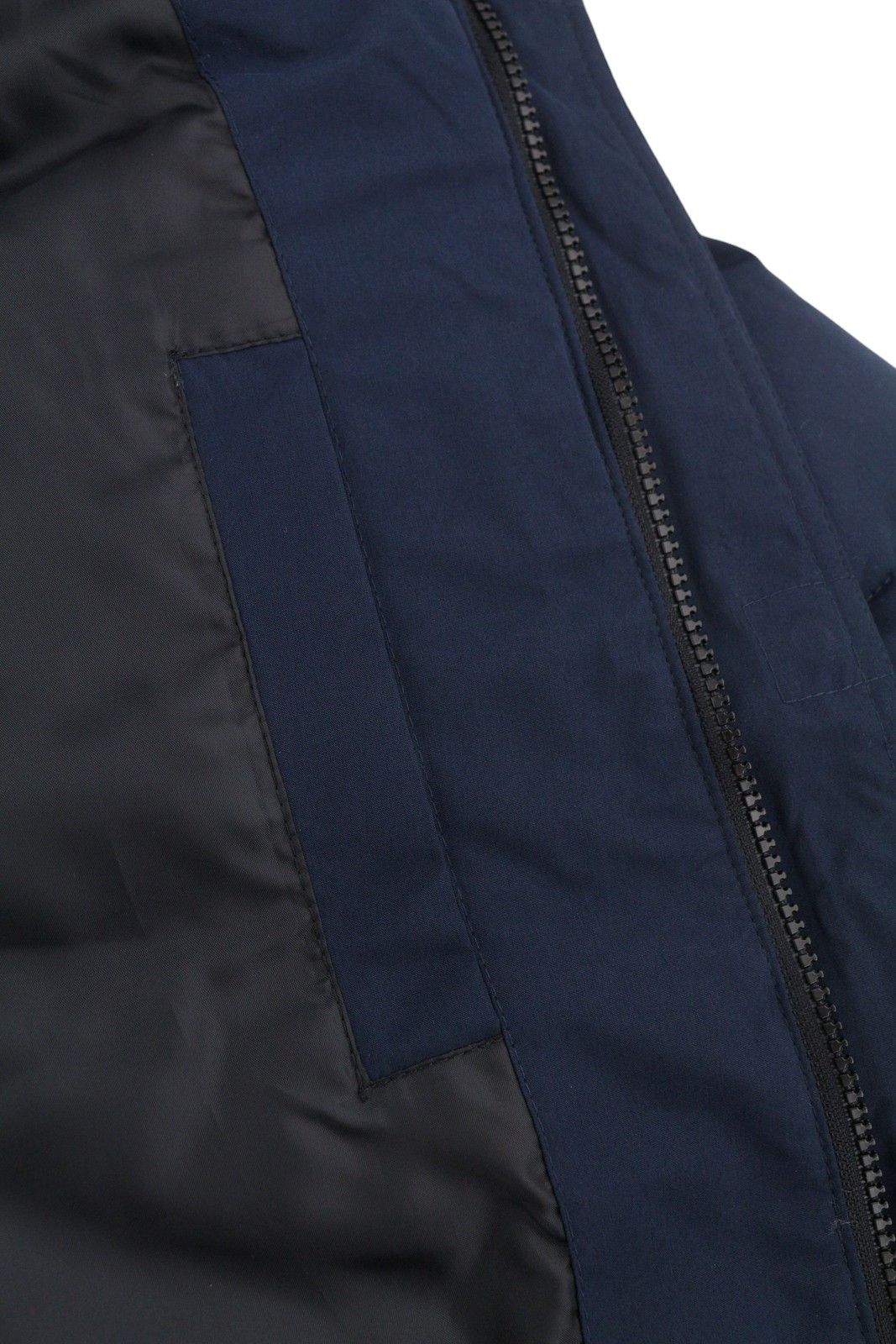 Other S Dark Blue Padded Hooded Quilted Lined 88052 Size S / US 4 / IT 40 - 8 Thumbnail