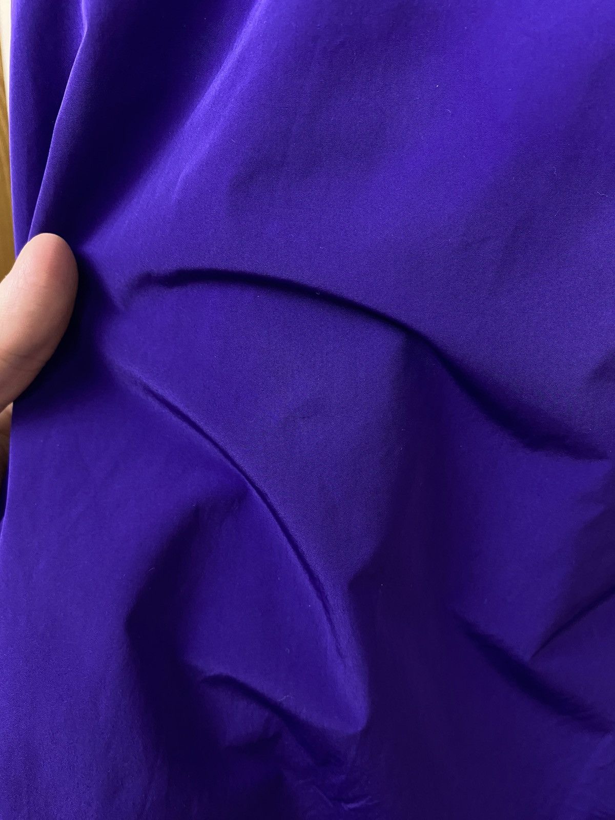 OSKA Oska Minimalist Vibrant Purple Long Coat Hooded Zip Front Size S / US 4 / IT 40 - 14 Thumbnail