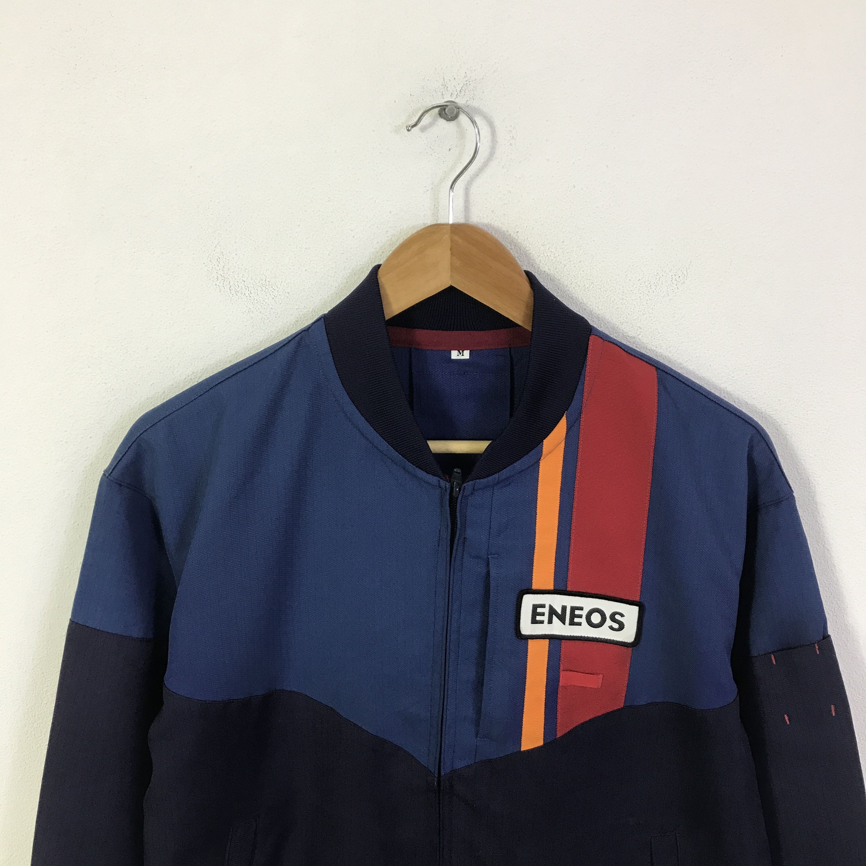 Japanese Brand Vtg Eneos Oil Japan Uniform jacket K101B5 Size US L / EU 52-54 / 3 - 2 Thumbnail