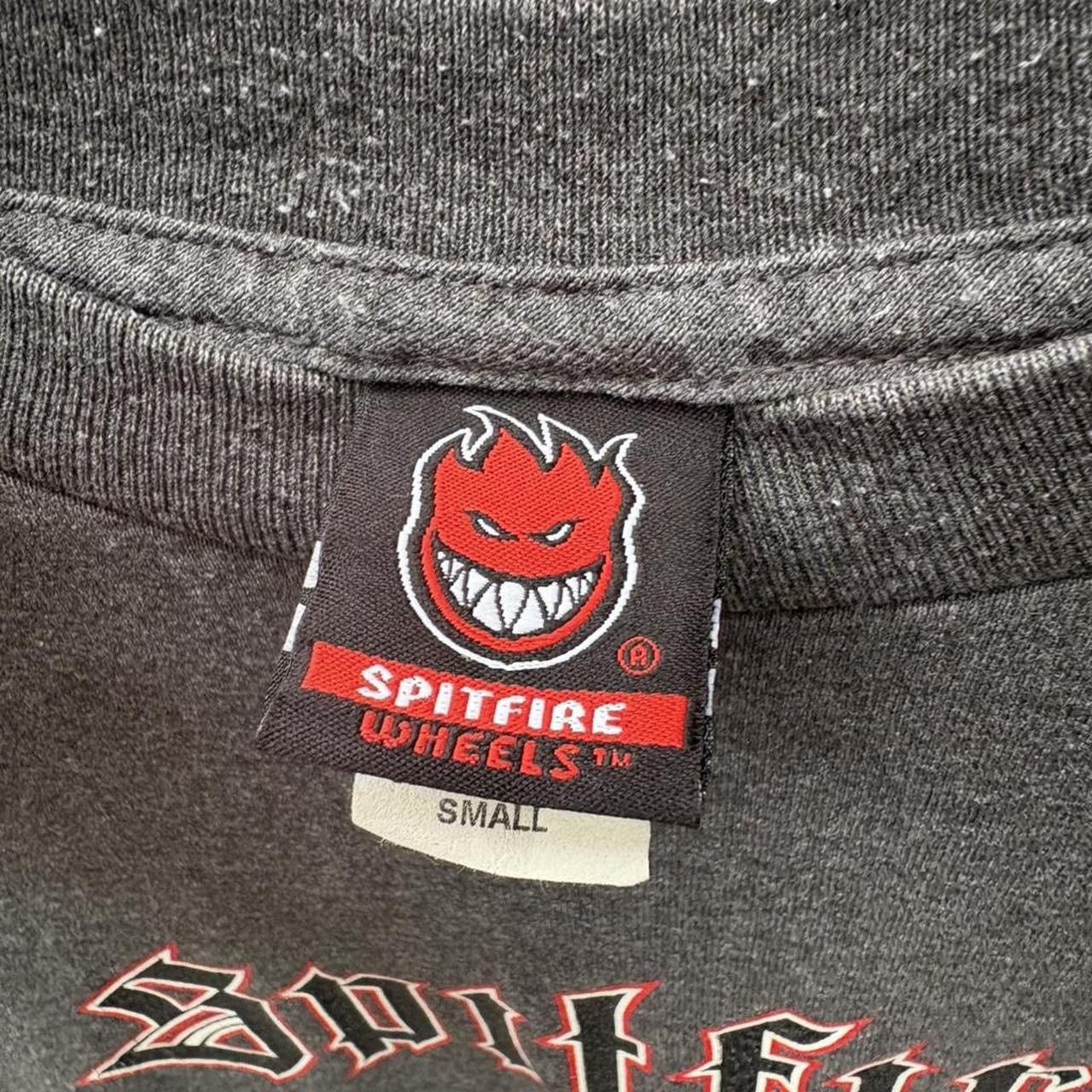 Spitfire Vintage 90s Made In USA Spitfire Wheels Skate L/S T-Shirt Size US S / EU 44-46 / 1 - 3 Thumbnail