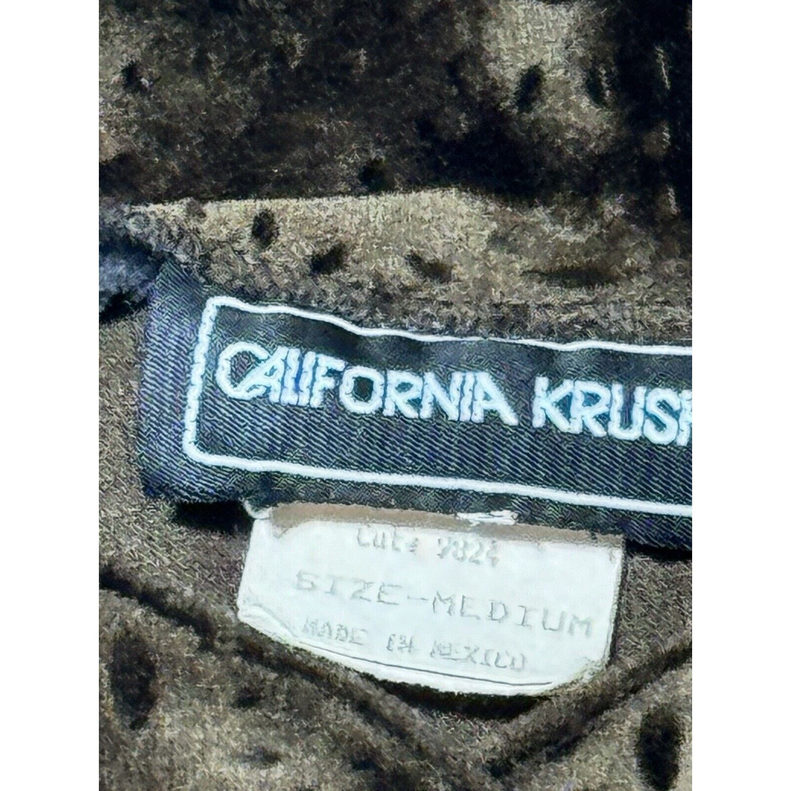 Other Vtg 90s Does 70s Tunic M Velour Whimsigoth Dark Fairy Boho Size M / US 6-8 / IT 42-44 - 6 Thumbnail