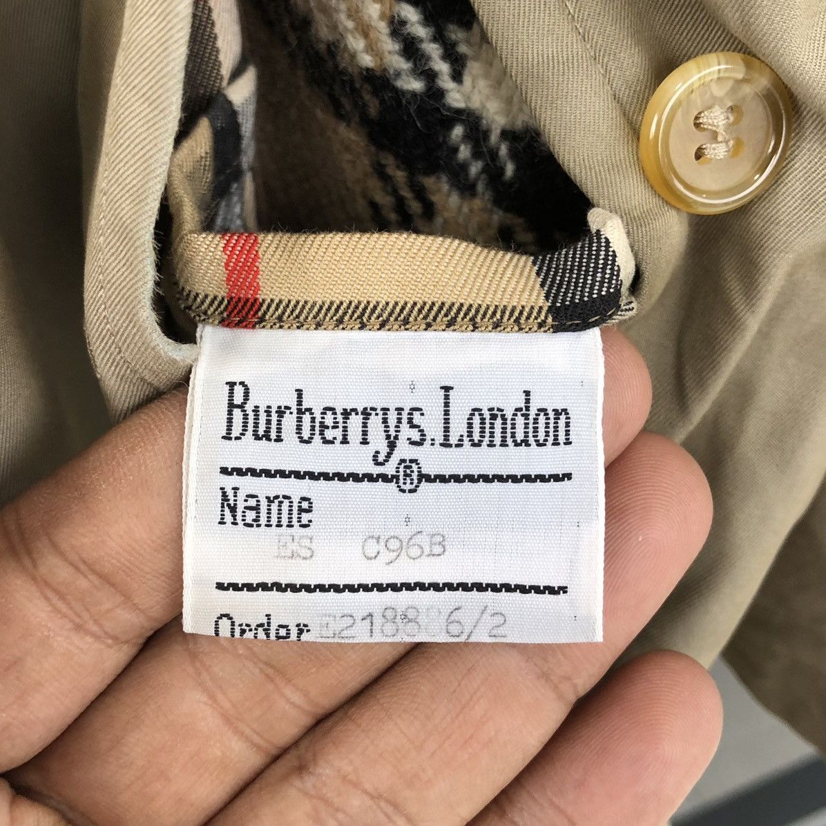 Burberry Vintage Burberrys England Trench Coat Jacket Size US M / EU 48-50 / 2 - 16 Thumbnail