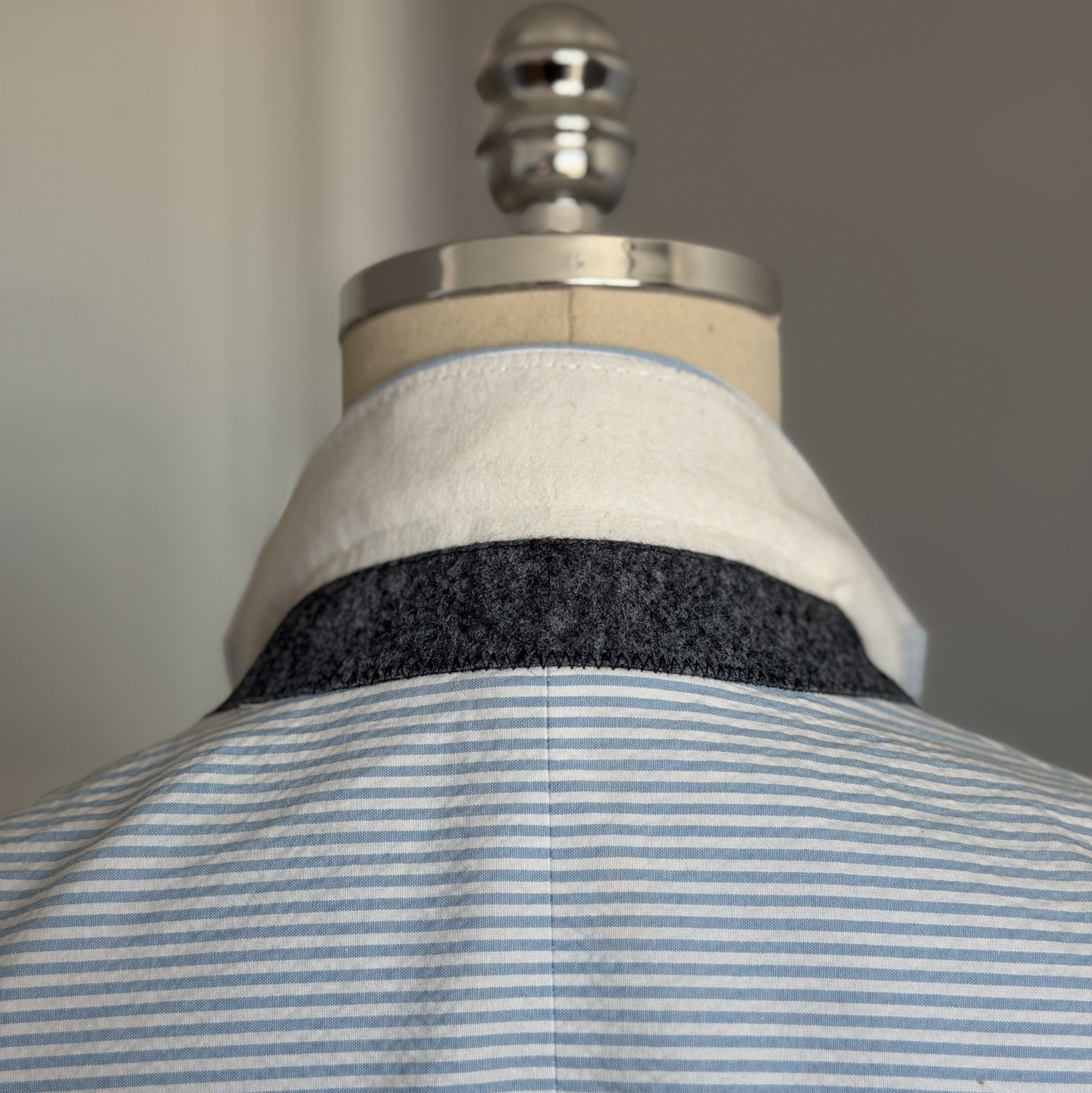 Hackett HACKETT London Horizontal Seersucker Men's Blazer Jacket Size 50R - 10 Thumbnail