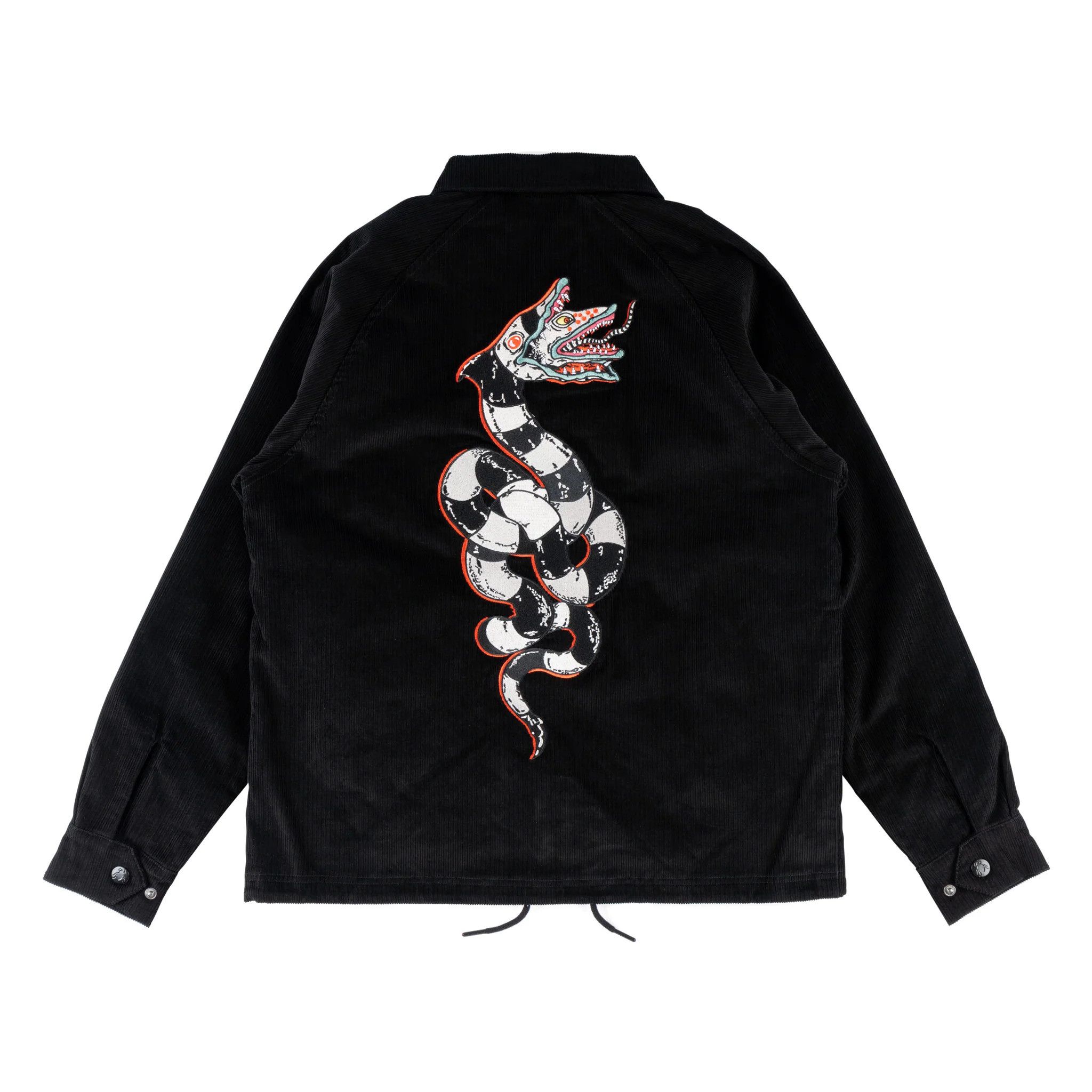 Welcome Skateboards Beetlejuice X Welcome Sandworm Corduroy Coaches Jacket Size US XL / EU 56 / 4 - 1 Thumbnail