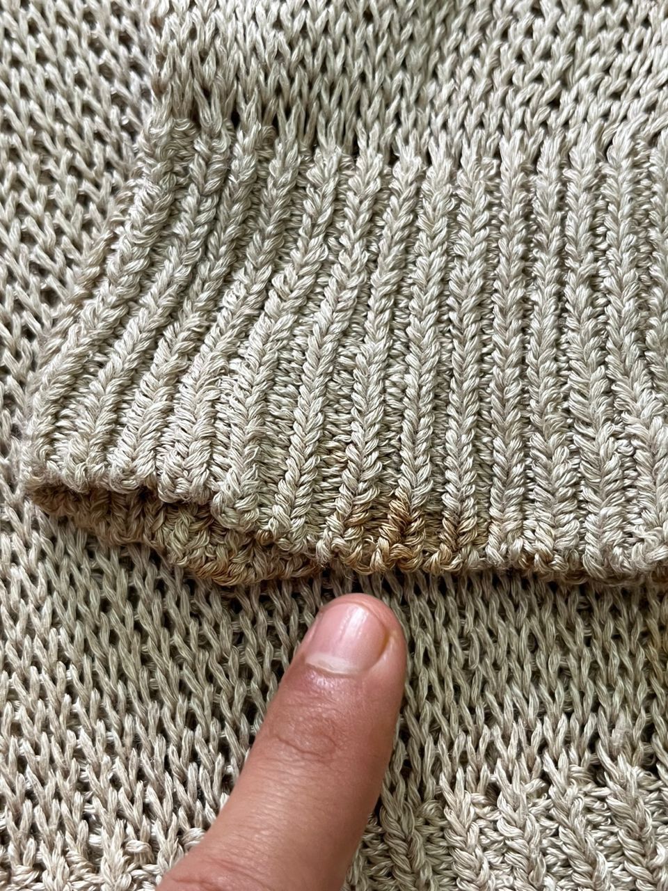 Comme des Garcons 1990 Comme Des Garçons Silk/ Linen Mesh Knit Sweater Size US M / EU 48-50 / 2 - 17 Thumbnail