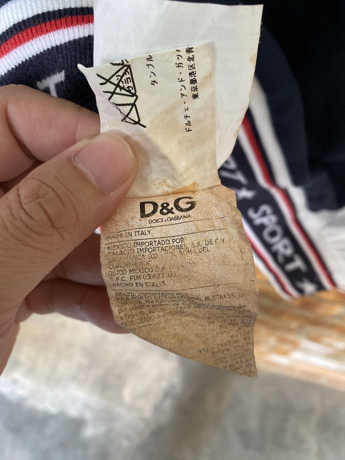 Dolce & Gabbana Vtg DG sport Hem detailing Size US M / EU 48-50 / 2 - 16 Thumbnail