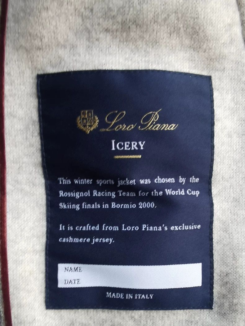 Loro Piana LORO PIANA Women's grey cashmere version of Icery classic Size M / US 6-8 / IT 42-44 - 5 Thumbnail