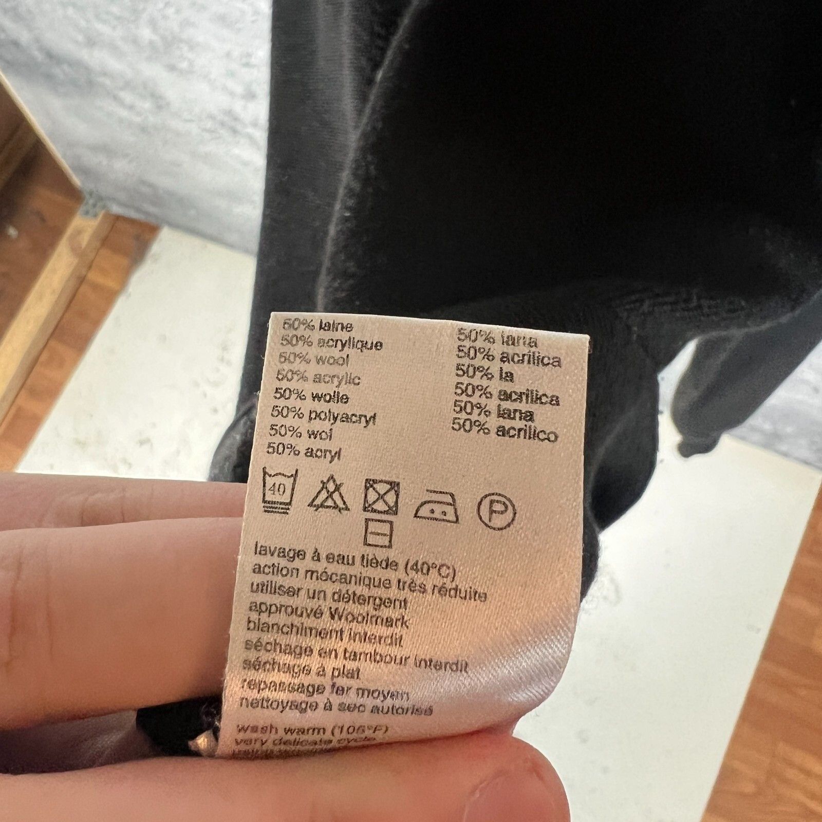 Lacoste Lacoste Zip Sweater Men's Size 5 Black Long Sleeve ` Size US M / EU 48-50 / 2 - 7 Thumbnail