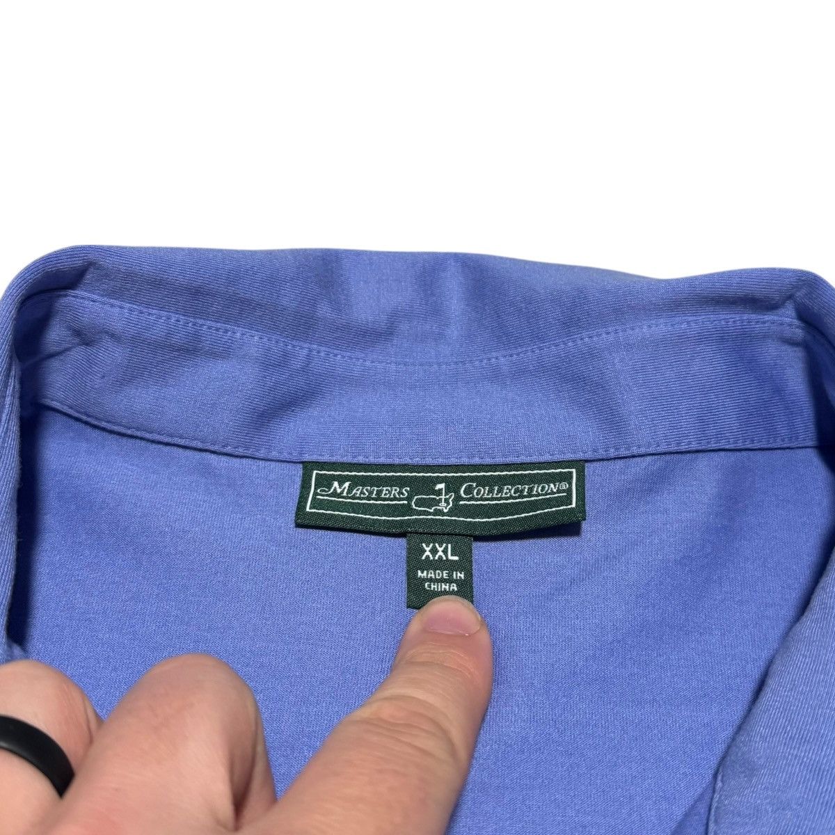 The Masters The Masters Green Label Pima Cotton Polo Shirt Men's 2XL Size US XXL / EU 58 / 5 - 4 Thumbnail