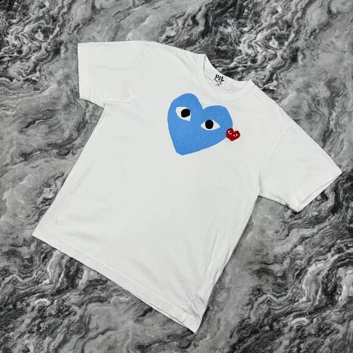 Comme des Garcons PLAY Comme des Garcons Play Red Emblem Heart T-shirt Big Logo Size US M / EU 48-50 / 2 - 1 Thumbnail