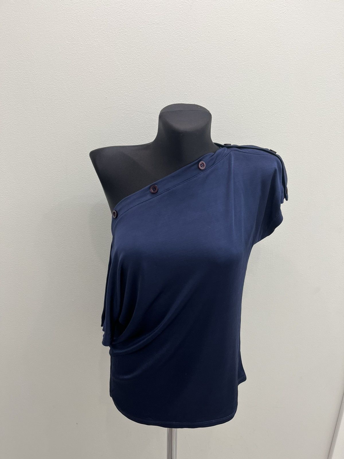 Alexander McQueen Alexander McQueen MCQ Buttons Tee Blouse Size M / US 6-8 / IT 42-44 - 2 Thumbnail