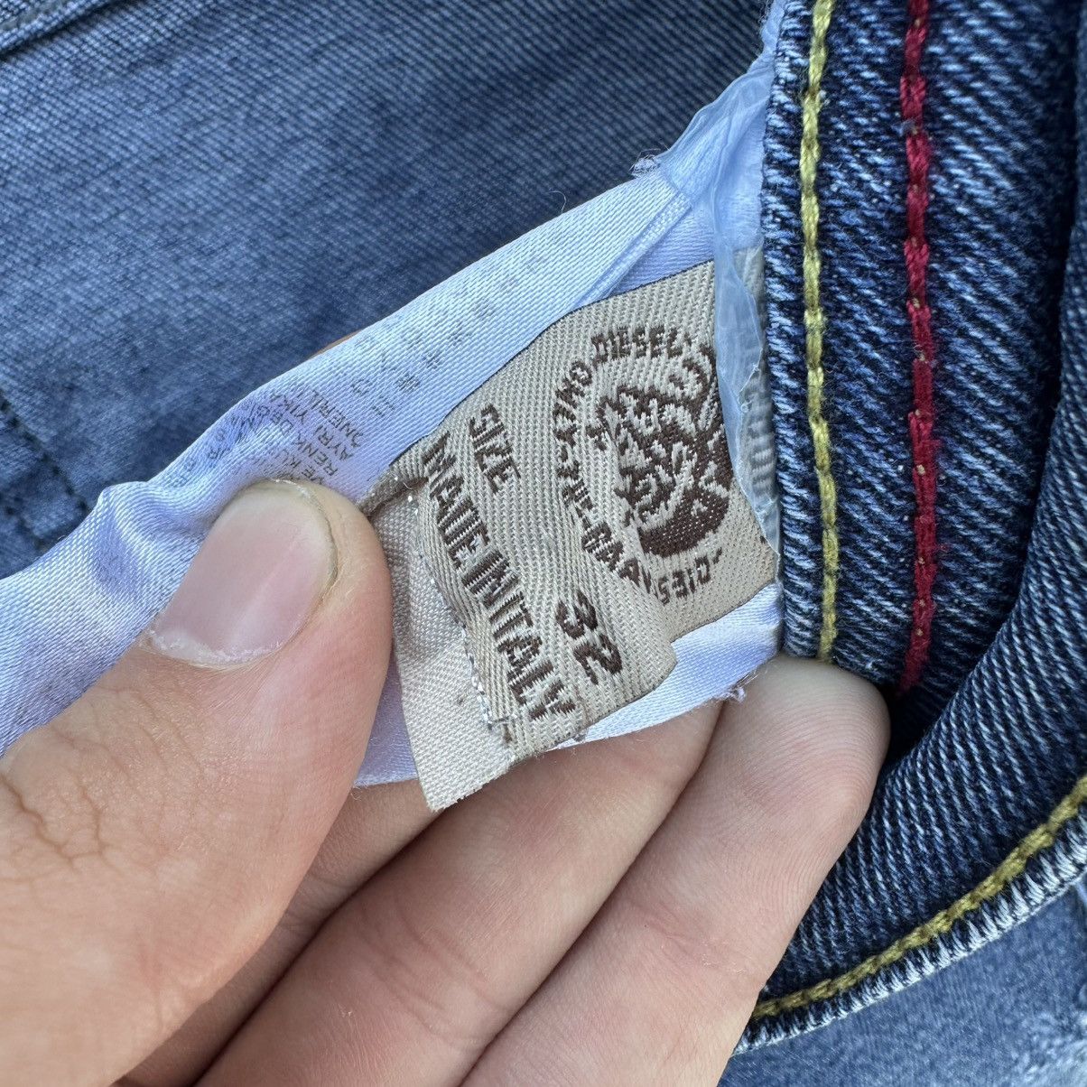 Diesel Luxury Diesel D.N.A Jeans Size 32 Old Money Y2K 00s Italy Size US 32 / EU 48 - 10 Thumbnail
