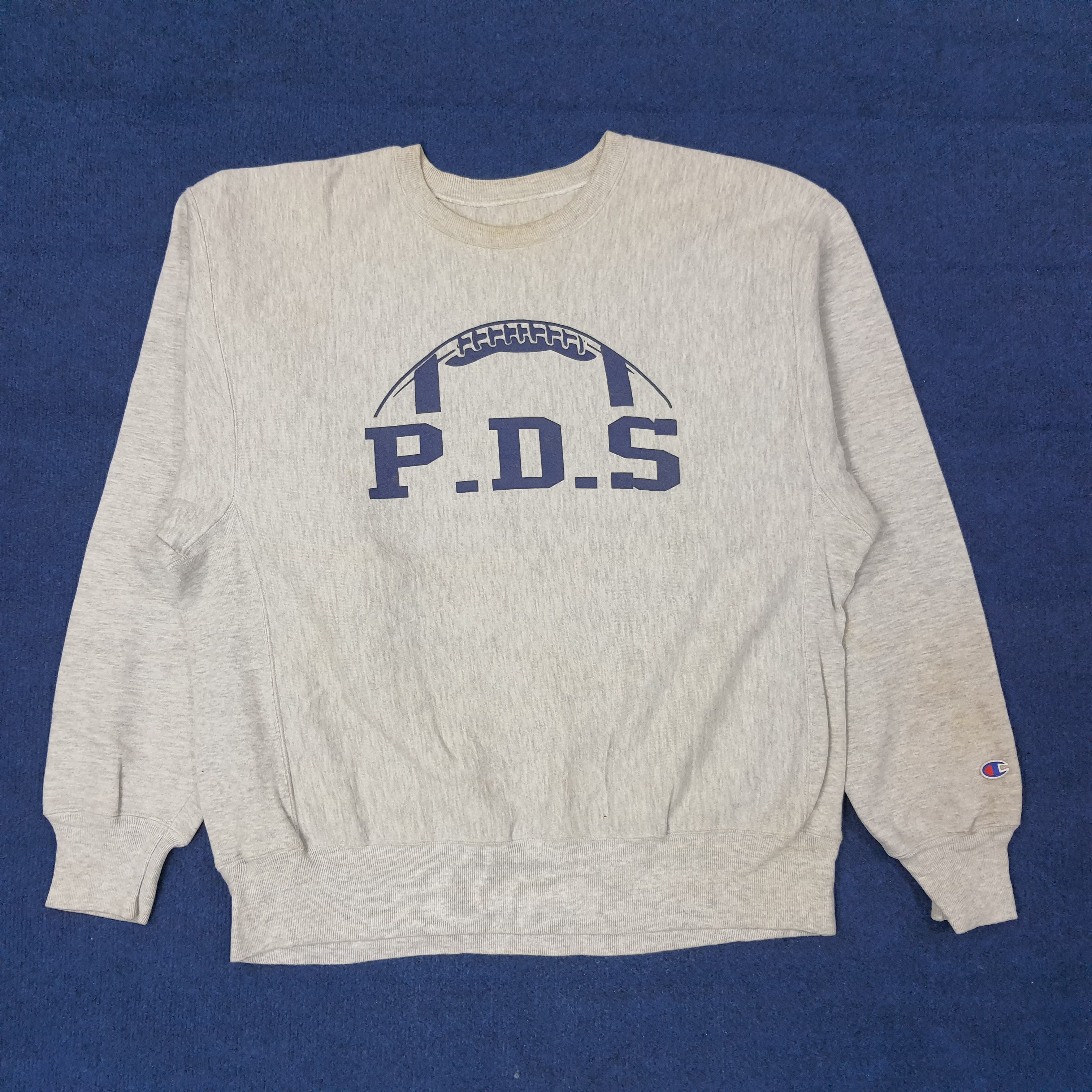 Champion Vintage Champion P.D.S Football Team Sweatshirt C254N16 Size US XL / EU 56 / 4 - 1 Thumbnail
