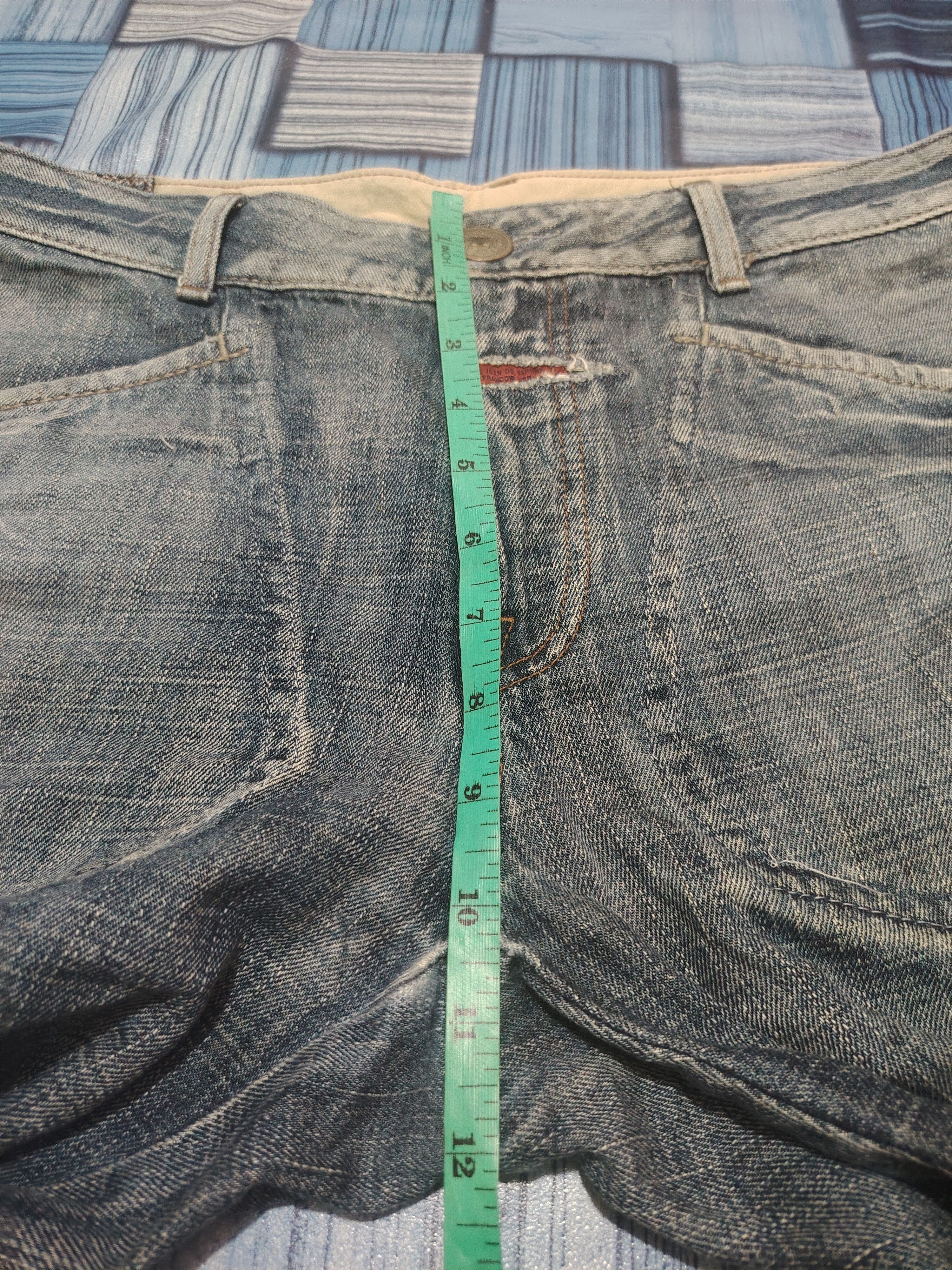 Marithe + Francois Girbaud Japanese Marithe Francois Girbaud Baggy Style Flare Jeans Size US 35 - 22 Thumbnail