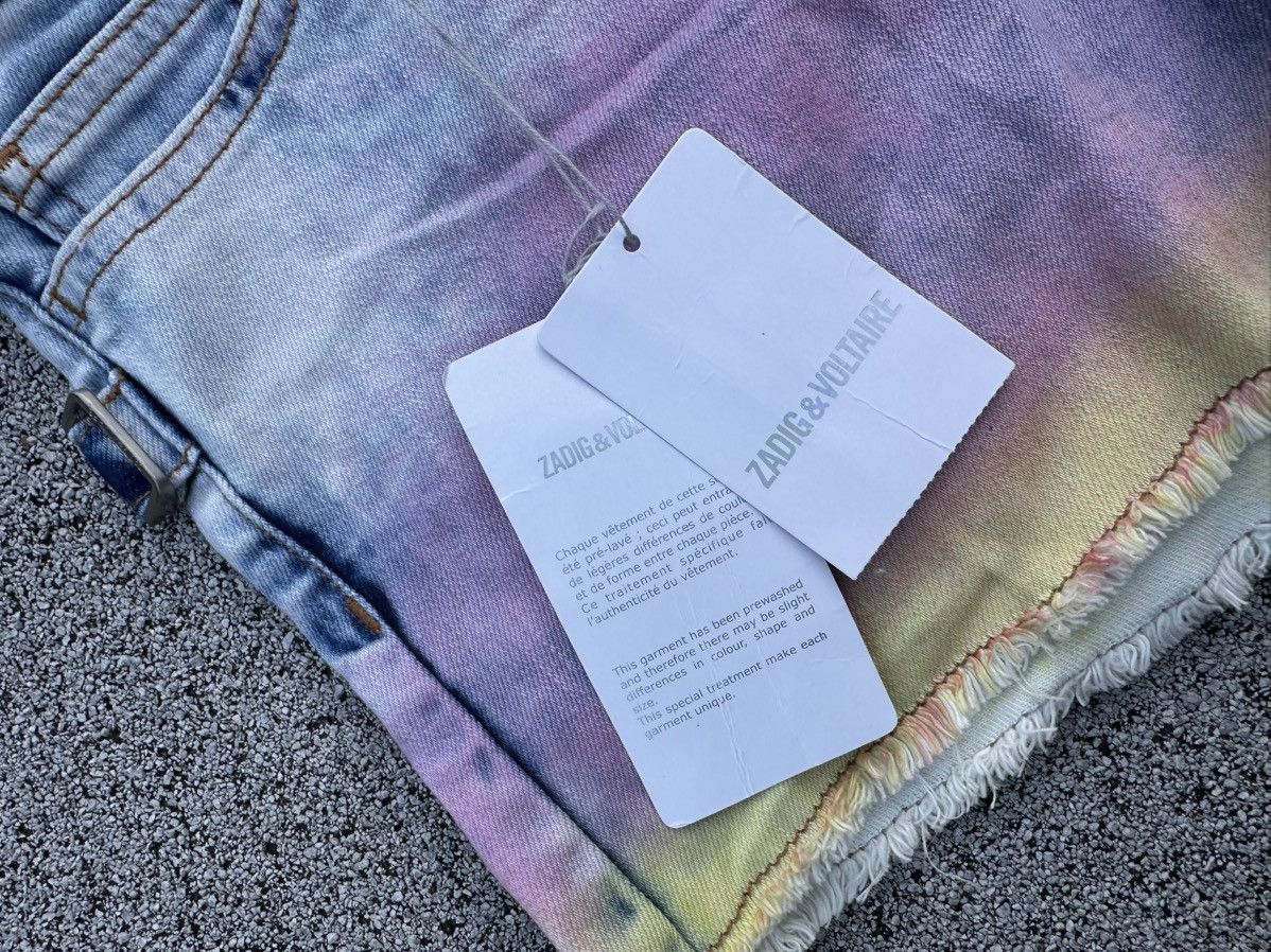 Zadig & Voltaire Zadig & Voltaire distressed pastel shorts Size 27" / US 4 / IT 40 - 5 Thumbnail