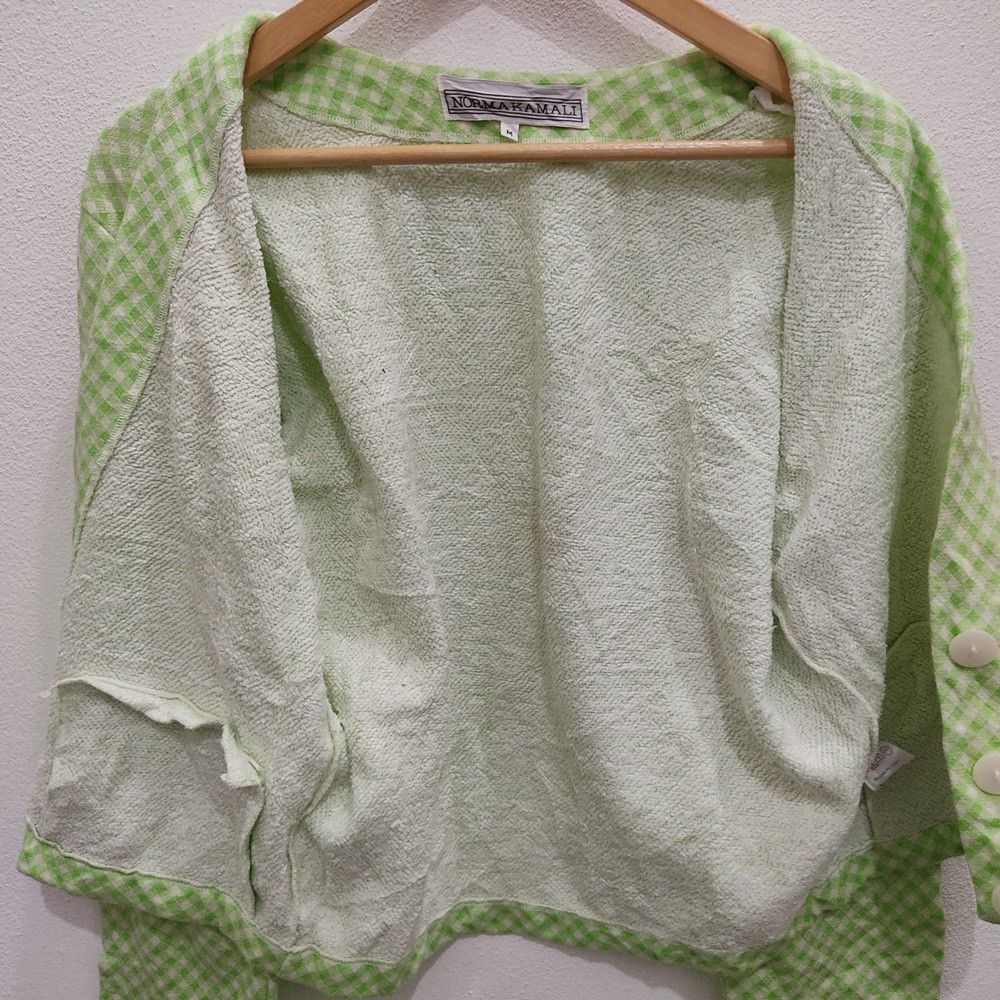 Norma Kamali Vintage NORMA KAMALI Fashion Designer Cardigan Jacket Size M / US 6-8 / IT 42-44 - 5 Thumbnail