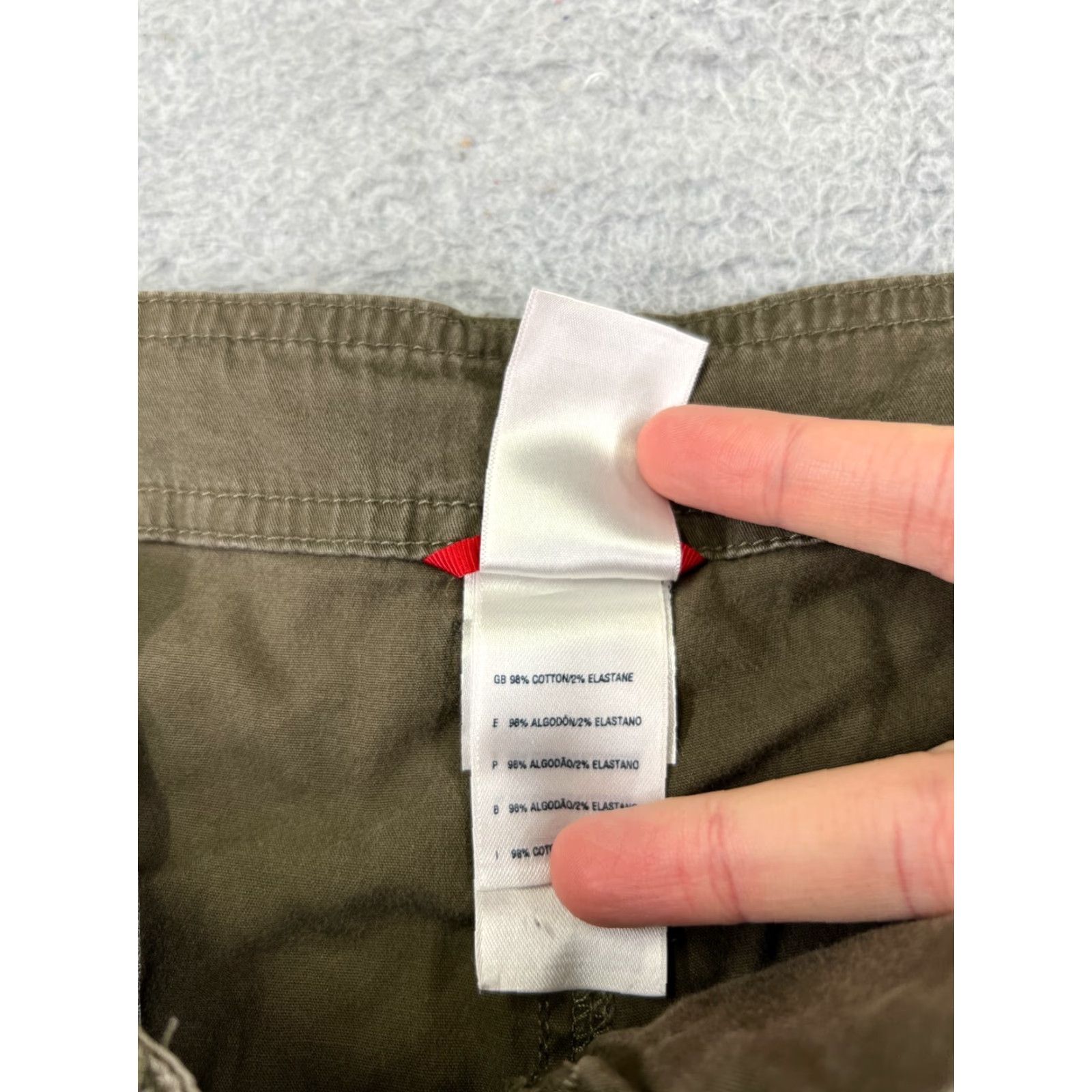 The North Face The North Face Shorts Womens 10 Green Capri Short Cotton Hiking Camping 32x14 Vintage: No Size 32" / US 10 / IT 46 - 6 Thumbnail