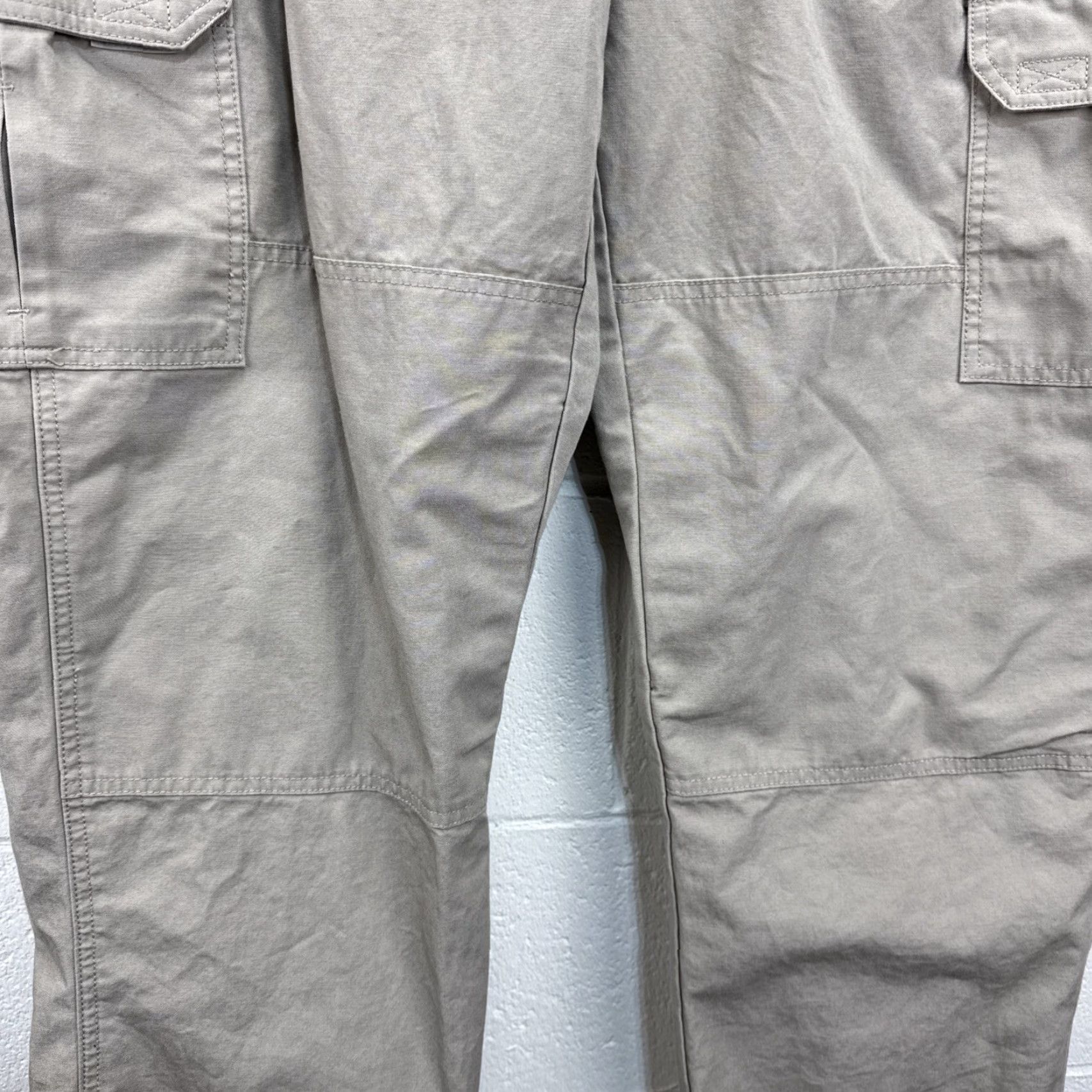 Vintage 5.11 Tactical Series Pants Mens 36x30 Beige Cargo Ripstop Workwear 74251 Size US 36 / EU 52 - 5 Thumbnail
