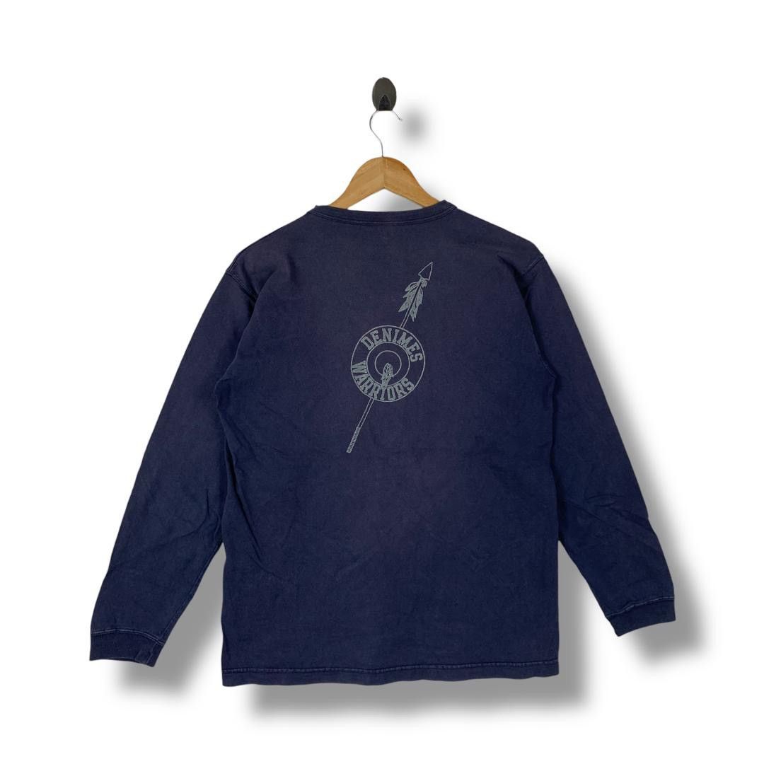 Denime DENIME denime warrior spellout long sleeve tee Size US M / EU 48-50 / 2 - 4 Thumbnail