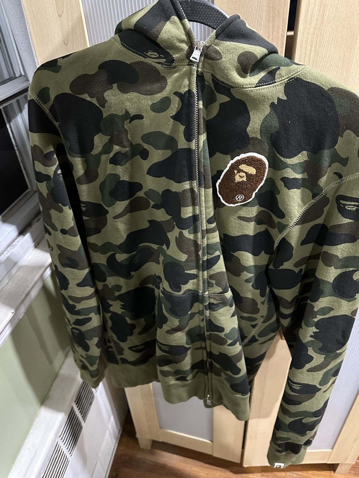 STA CAMO SHARK FULL ZIP HOODIE