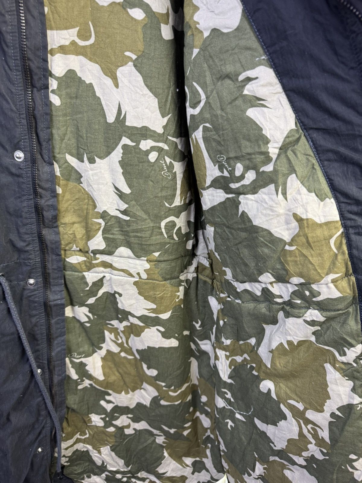 Diesel Diesel Female Parka Camo Jacket Size XL / US 12-14 / IT 48-50 - 7 Thumbnail