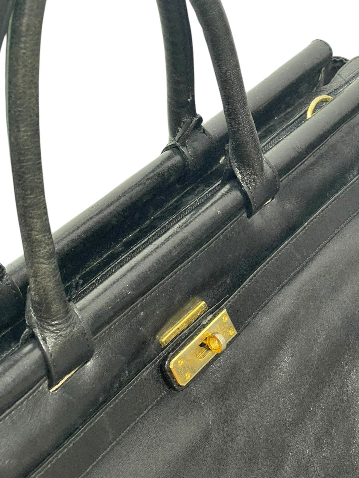 If Six Was Nine Birkin Bag Style Luna Borsa Leather Hermes julius dior 1🟩2 Size ONE SIZE - 12 Thumbnail