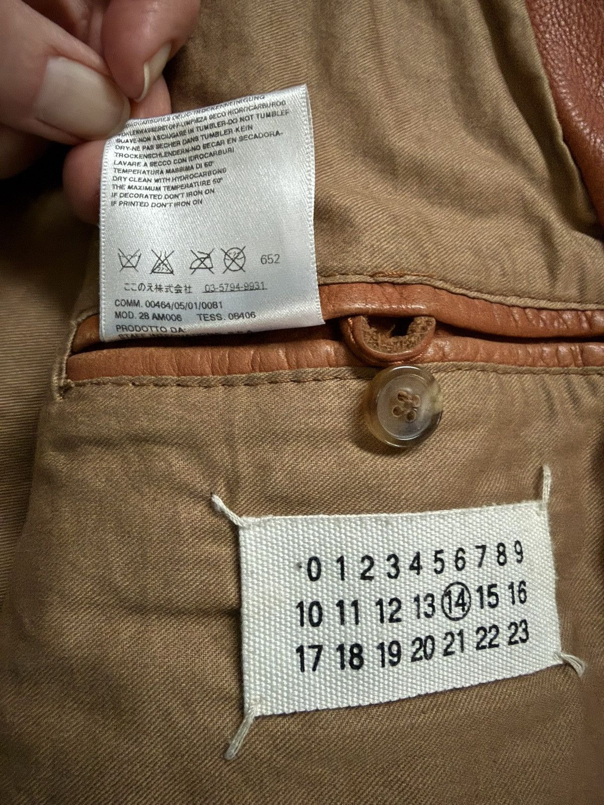 Maison Margiela 2006 5 Zip Leather Moto Jacket Size US M / EU 48-50 / 2 - 19 Thumbnail