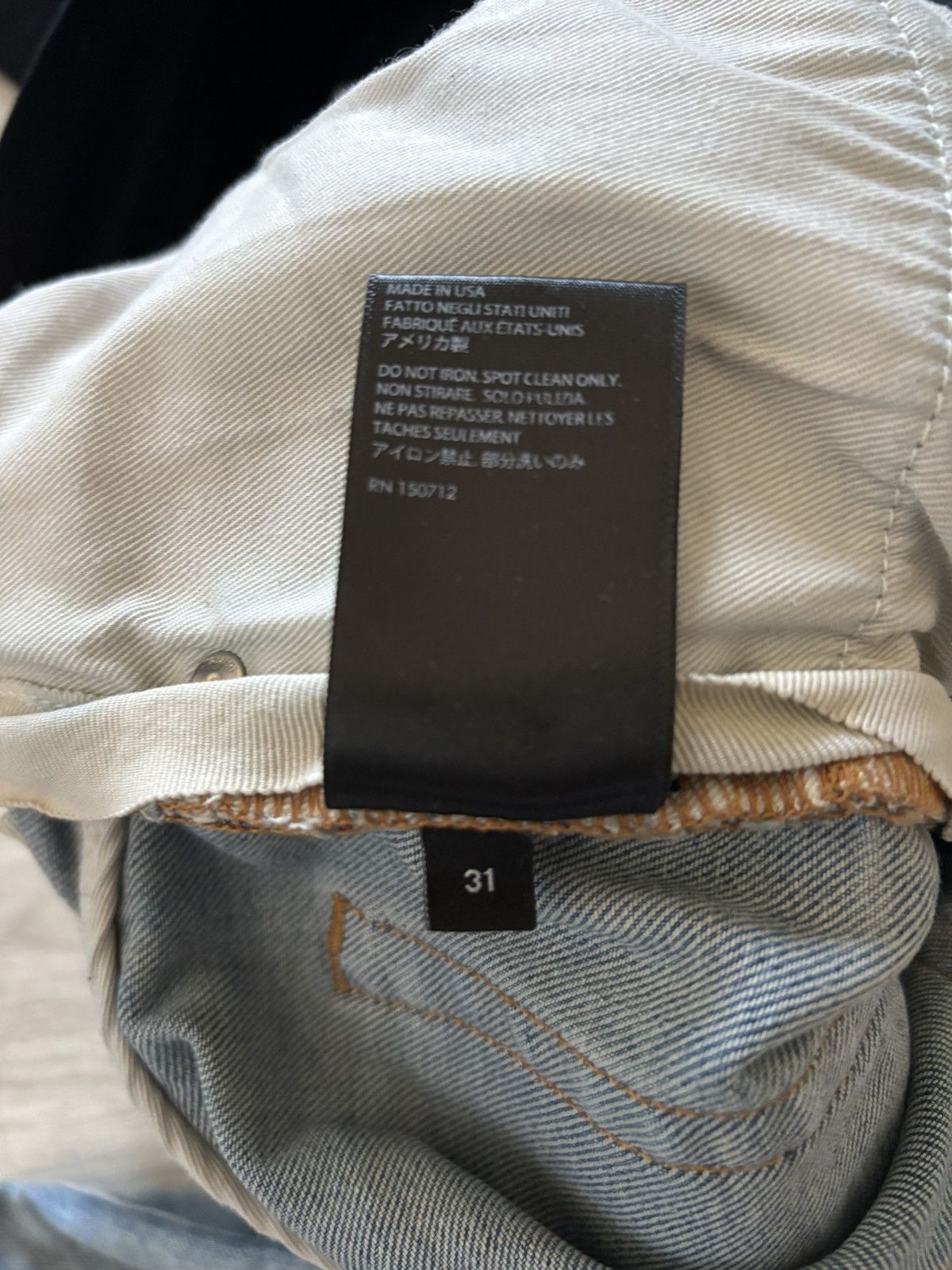 Amiri Amiri jeans. Size US 31 - 6 Thumbnail