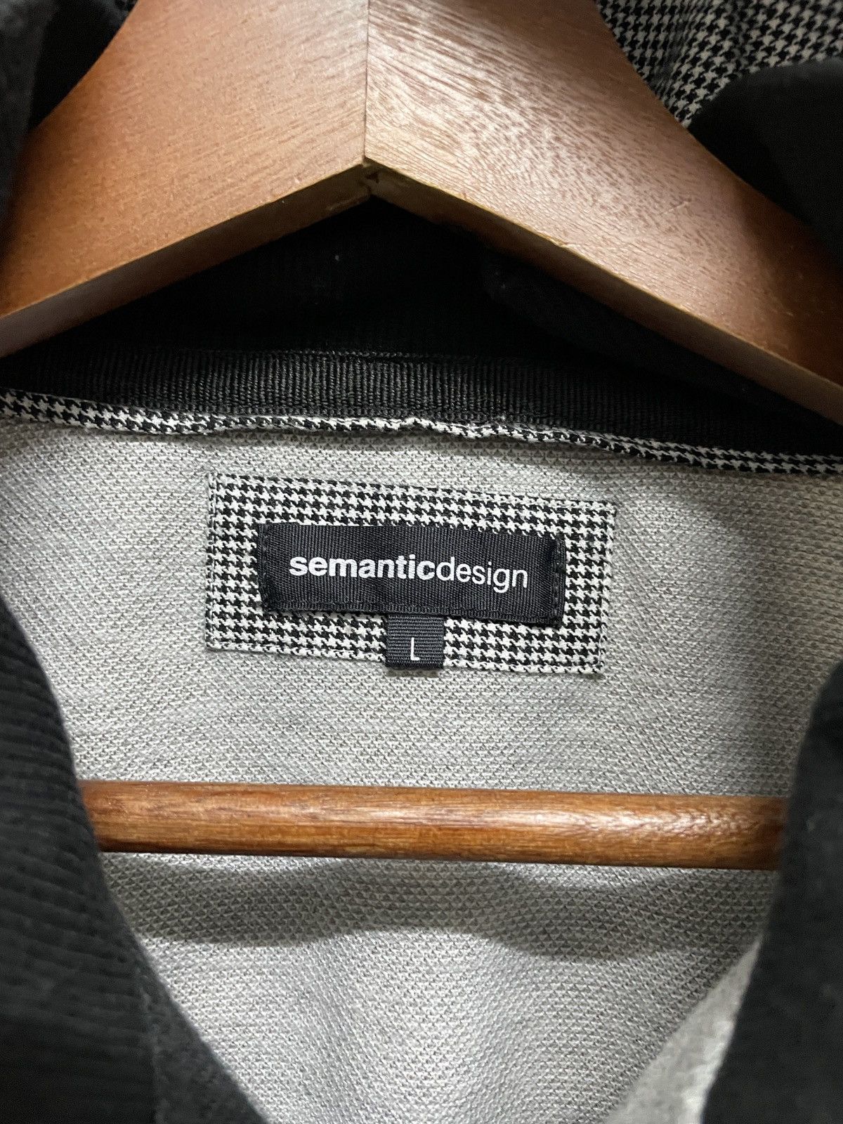 Japanese Brand × semanticdesign Vintage Japanese Brand Semantic Design Two Tone 2000s Size US L / EU 52-54 / 3 - 8 Thumbnail