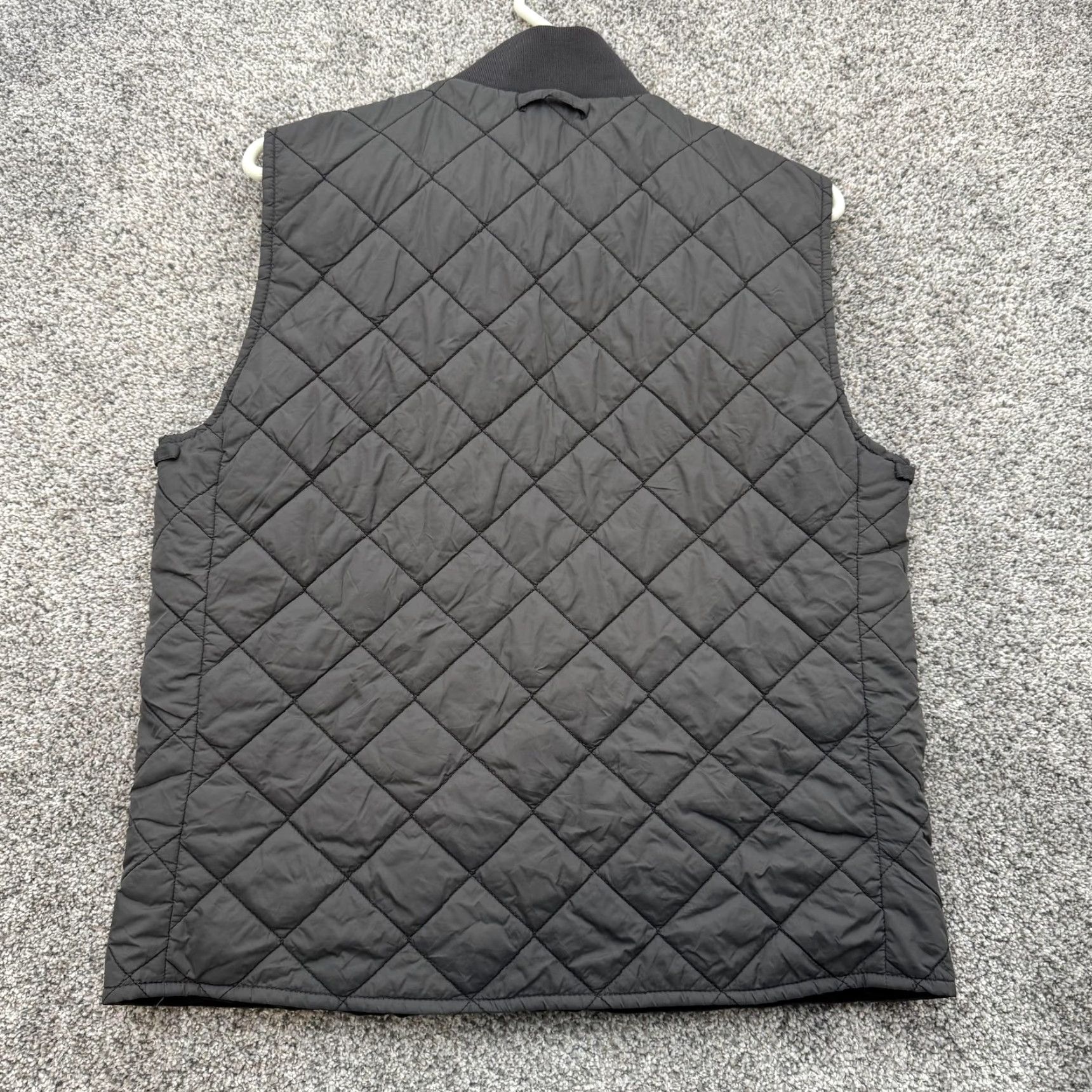 Zara Zara Man Quilted Vest Mens Size 40 Gray Sleeveless Full Zip Lightweight Jacket Size US XXS / EU 40 - 7 Thumbnail