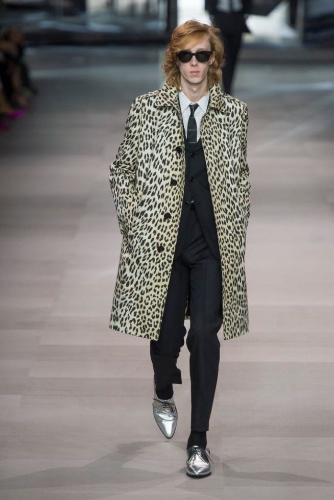 Hedi Slimane CELINE 19SS Leopard MAC DROIT Coat 46 Hedi Slimane Size US S / EU 44-46 / 1 - 1 Thumbnail