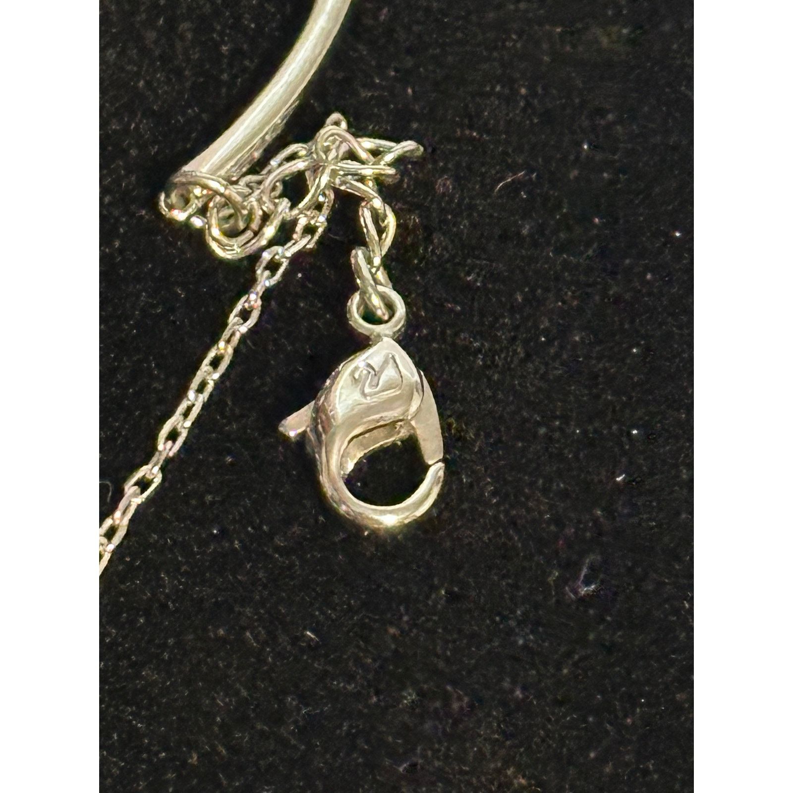 Swarovski SWAROVSKI Hyperbola bangle Infinity, White, Rhodium plated Size ONE SIZE - 7 Thumbnail
