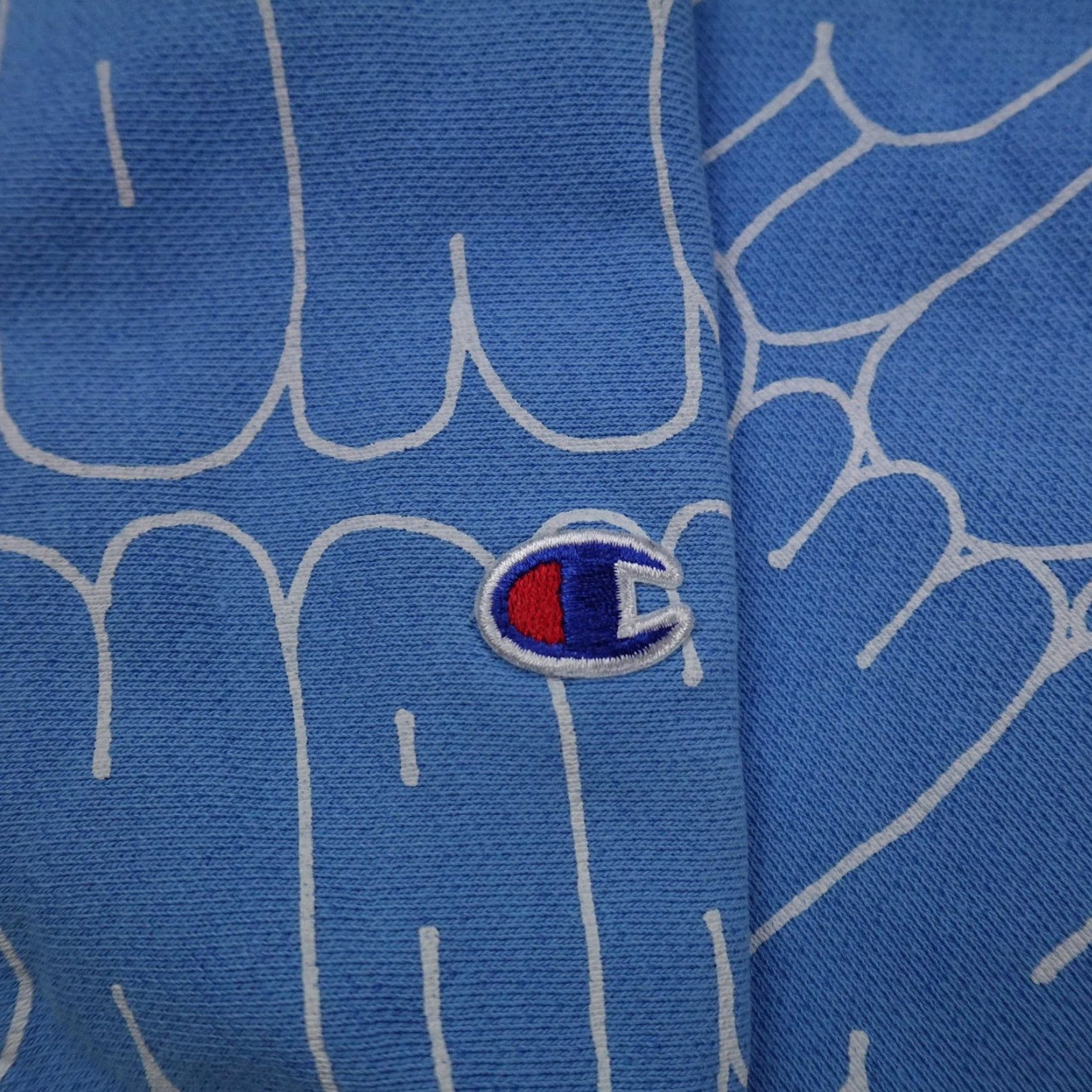 Champion Champion Sweatshirt Mens S Blue Reverse Weave Graphic Print Pullover Crewneck Size US S / EU 44-46 / 1 - 6 Thumbnail