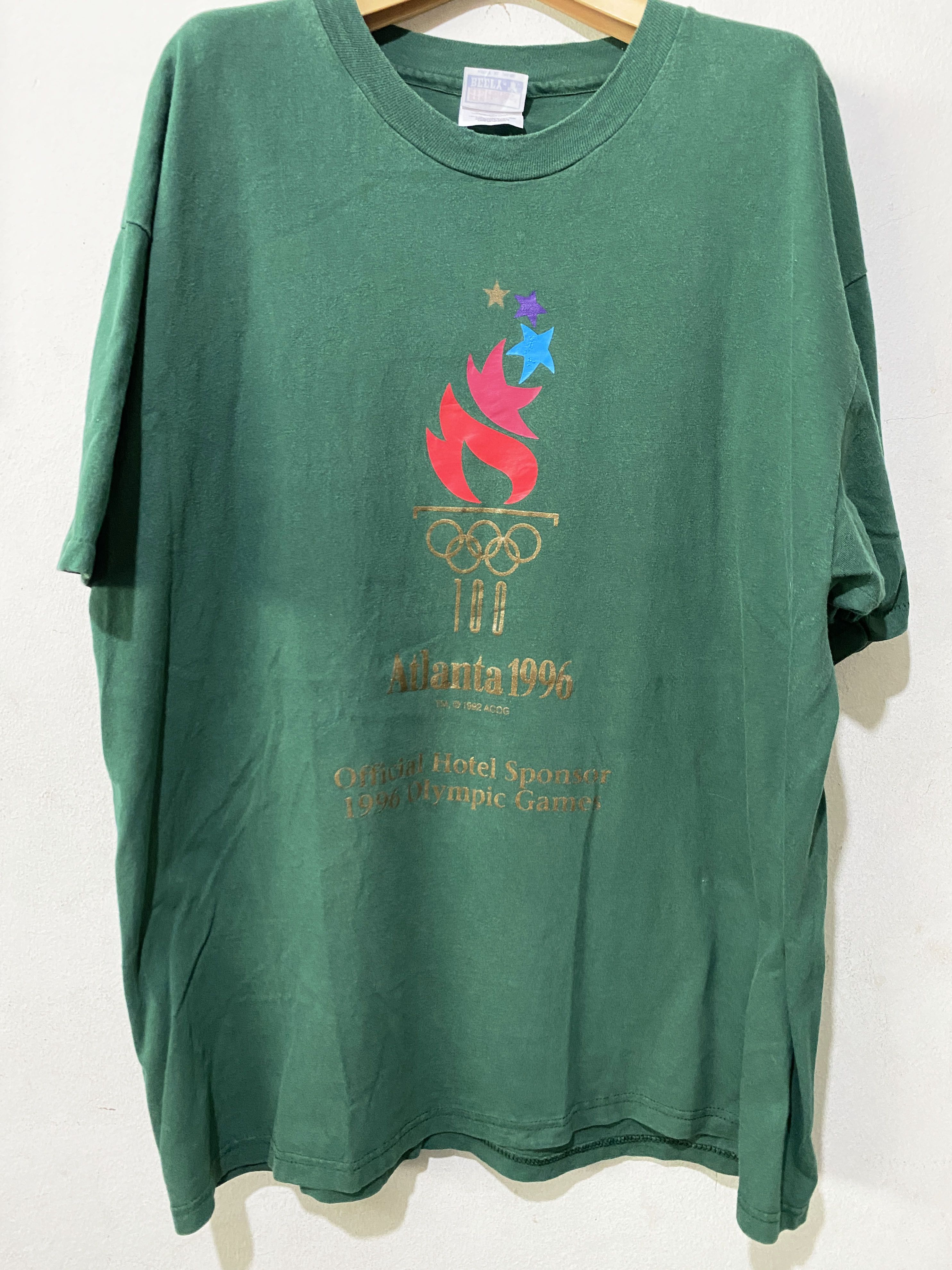 USA Olympics × Vintage Vintage 1996 Atlanta Summer Olympics Shirt Size US XL / EU 56 / 4 - 1 Thumbnail