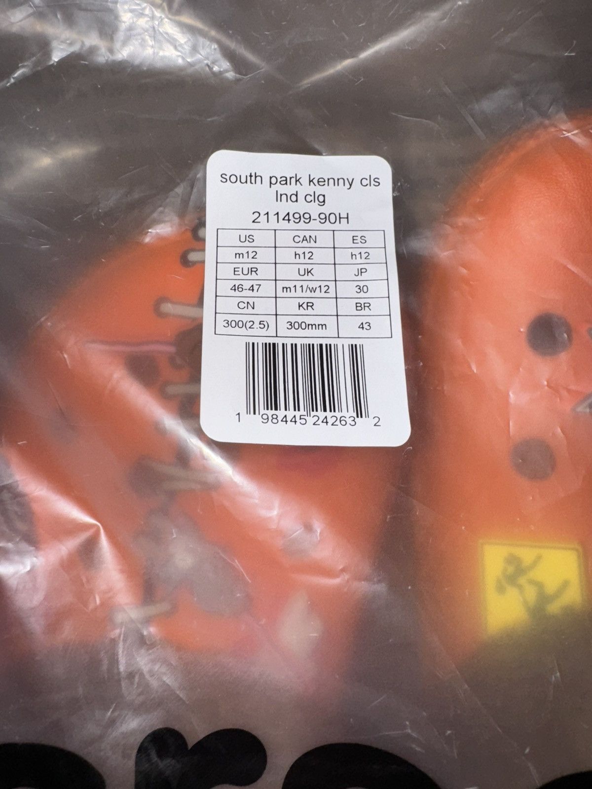 Crocs Crocs x South Park Kenny Classic Lined Clog Size US 12 / EU 45 - 4 Thumbnail