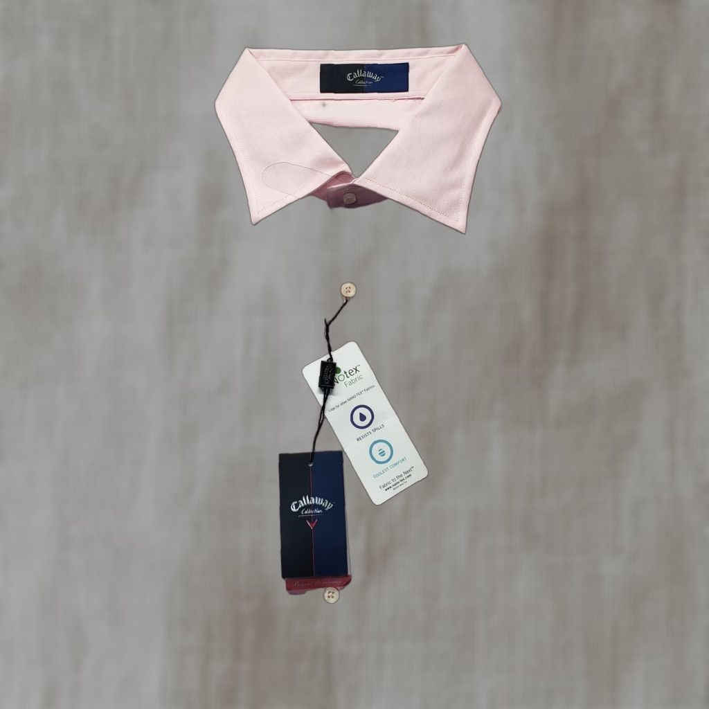 Callaway Callaway Shirt Button-Up Golf Adult Men's 2XL Pink Long Sleeve Size US XXL / EU 58 / 5 - 1 Thumbnail