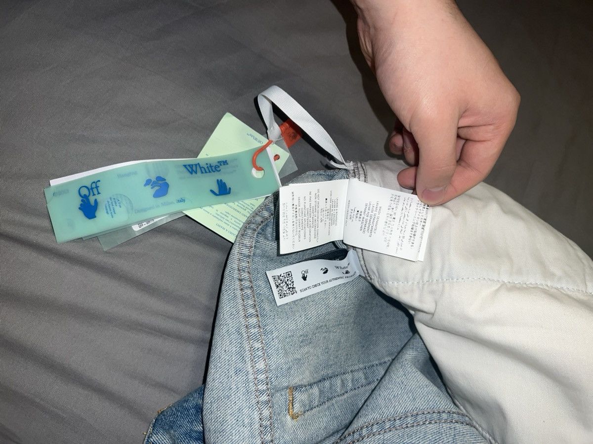 Off-White Off-White Bees Carpenter Jeans Size US 34 / EU 50 - 13 Thumbnail