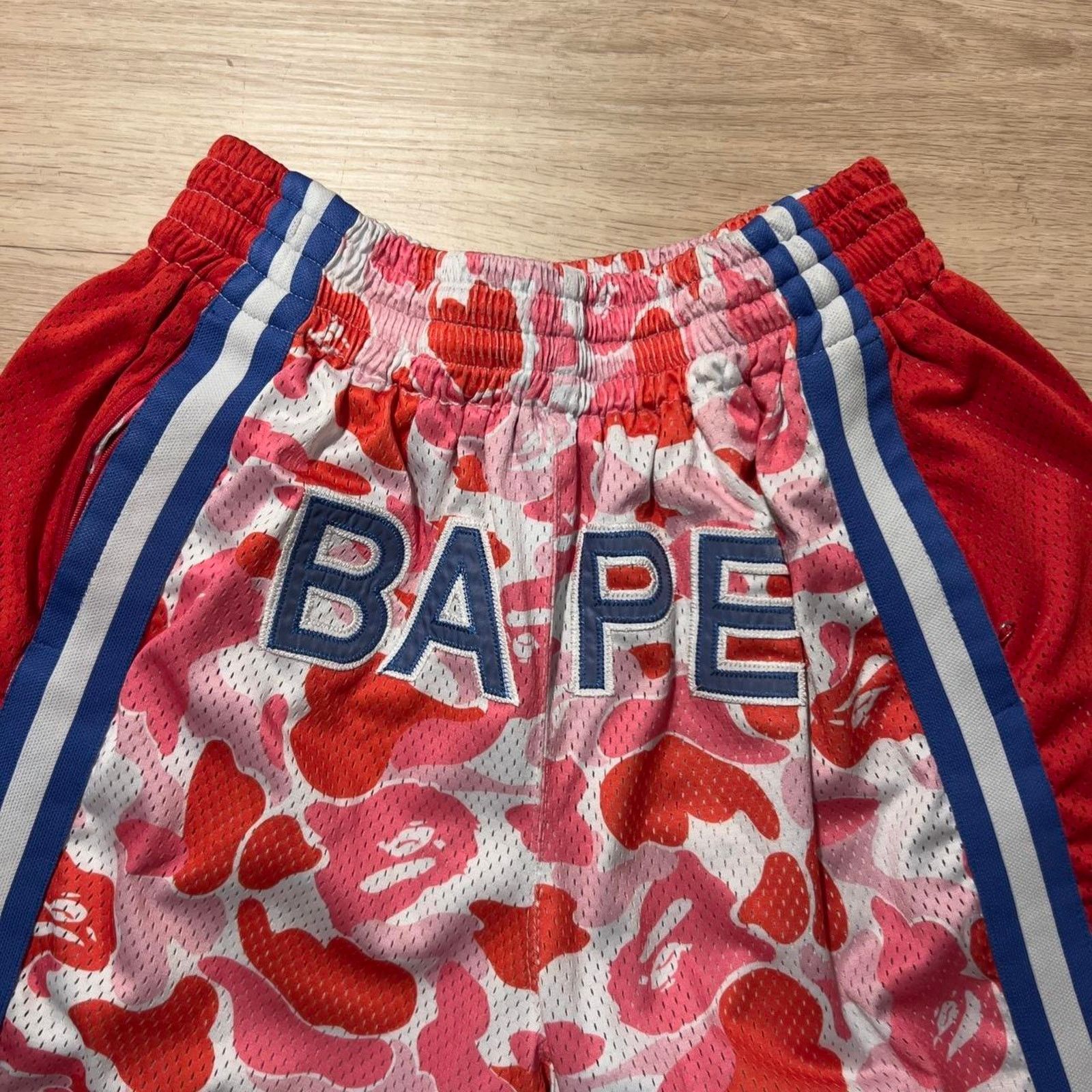 Bape Bape abc mesh basketball shorts Size 42" / US 20 - 3 Thumbnail