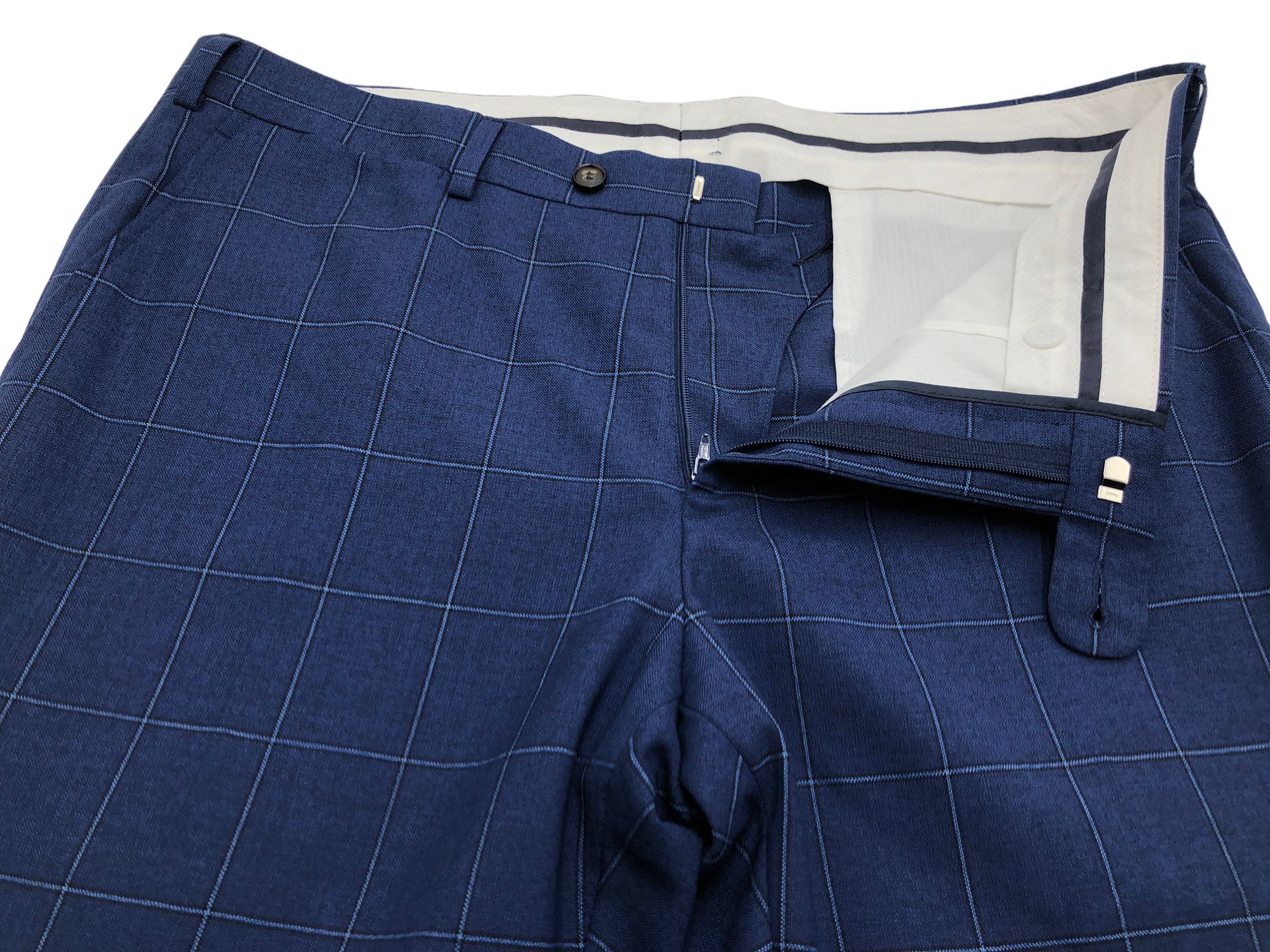 Lazio Single Breasted Wool Formal Suit UK/US:40 - W36 L27