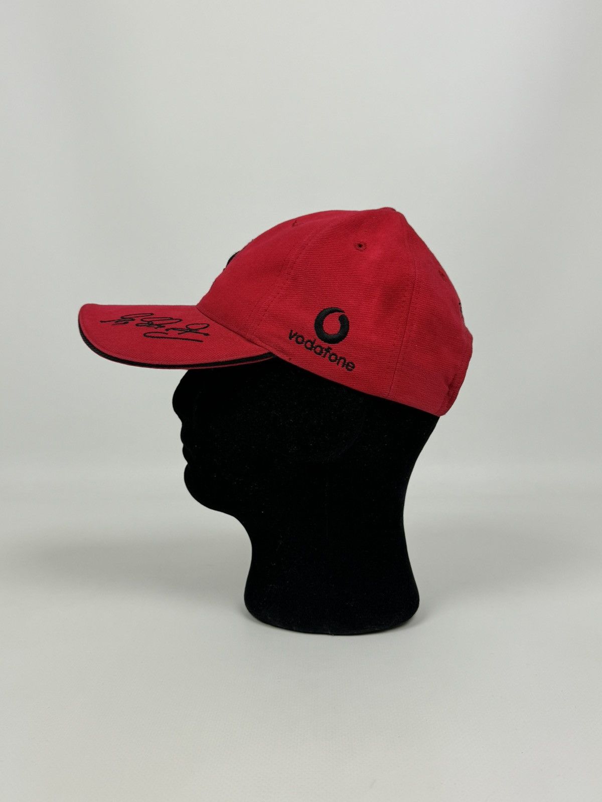 Vintage 1996 Vintage Ferrari Racing Nice Man Cap Vodafone Size ONE SIZE - 2 Thumbnail