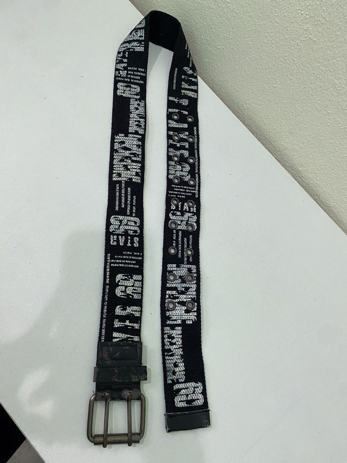 Other Vintage Spellout Buckle Belt Size ONE SIZE - 6 Thumbnail
